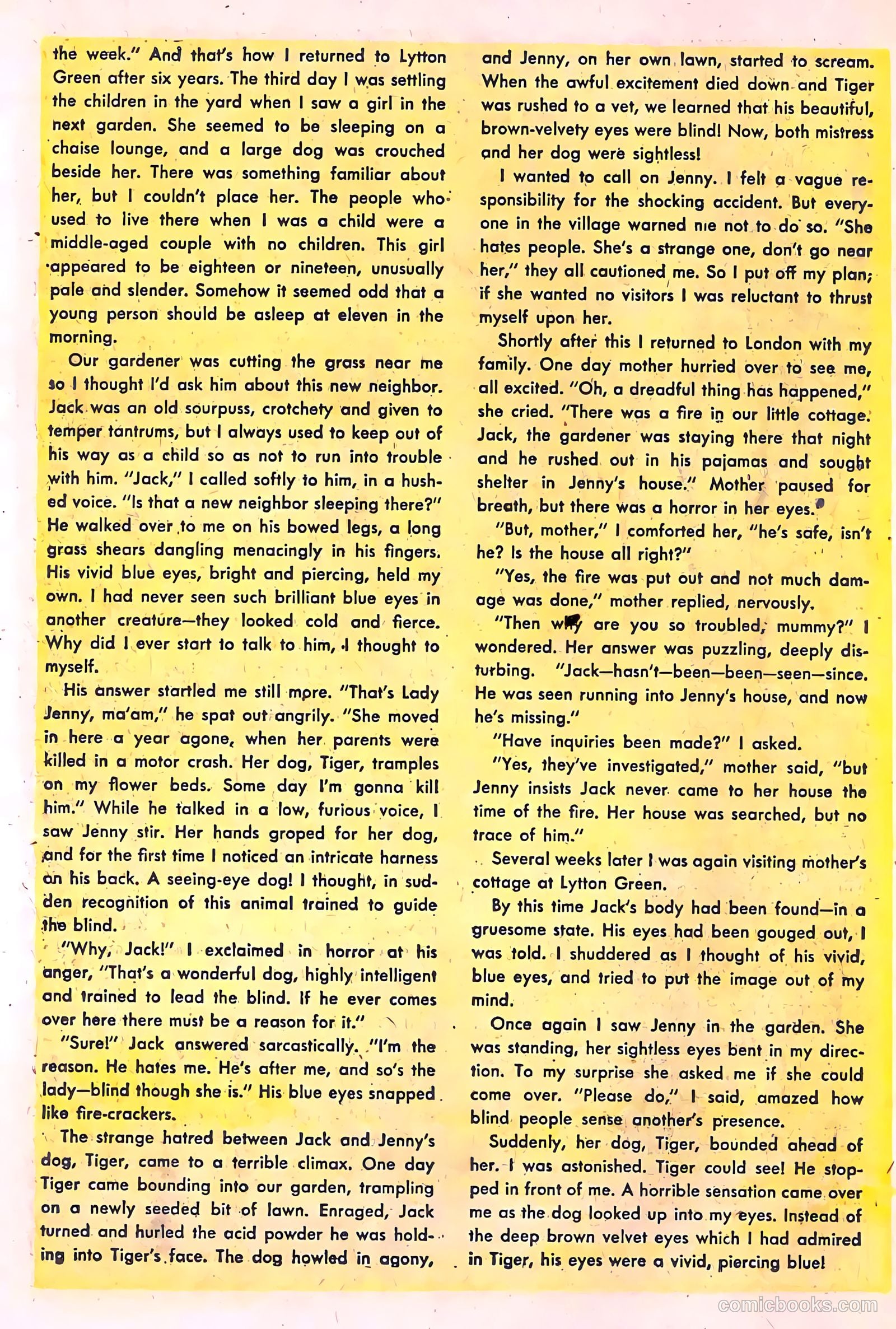 Dark Mysteries #14 (1953) — page 19 of 37