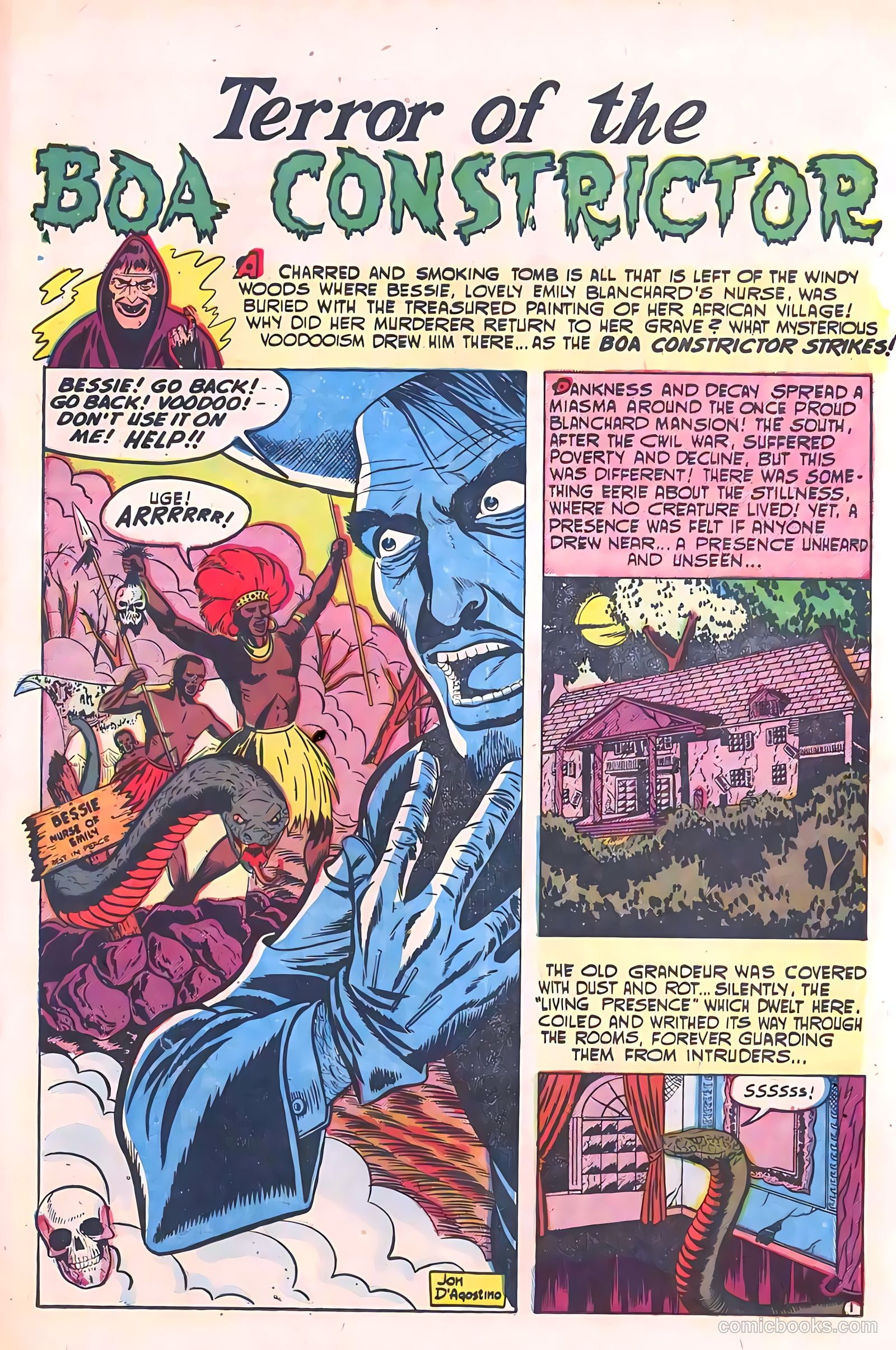 Dark Mysteries #14 (1953) — page 20 of 37