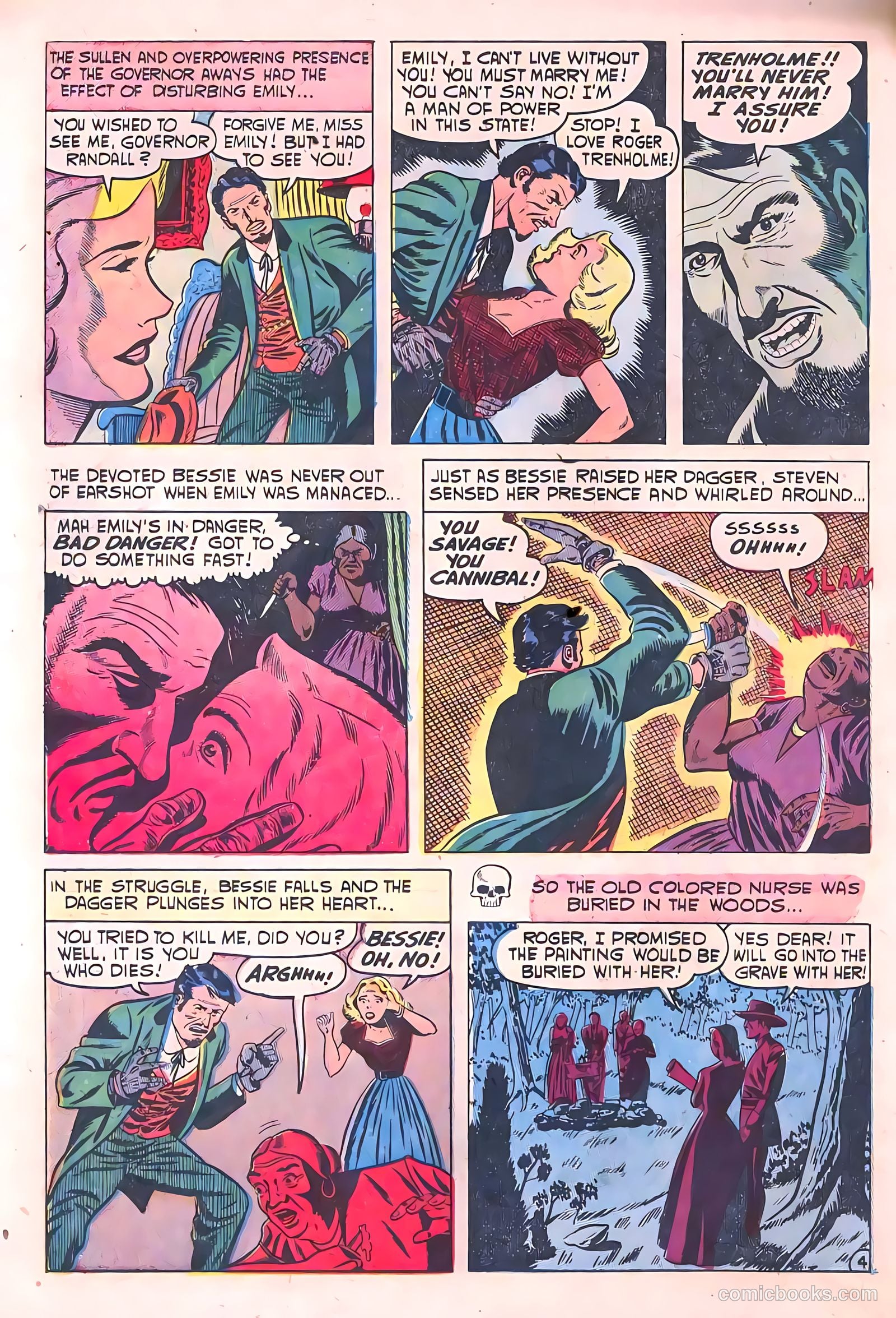 Dark Mysteries #14 (1953) — page 23 of 37