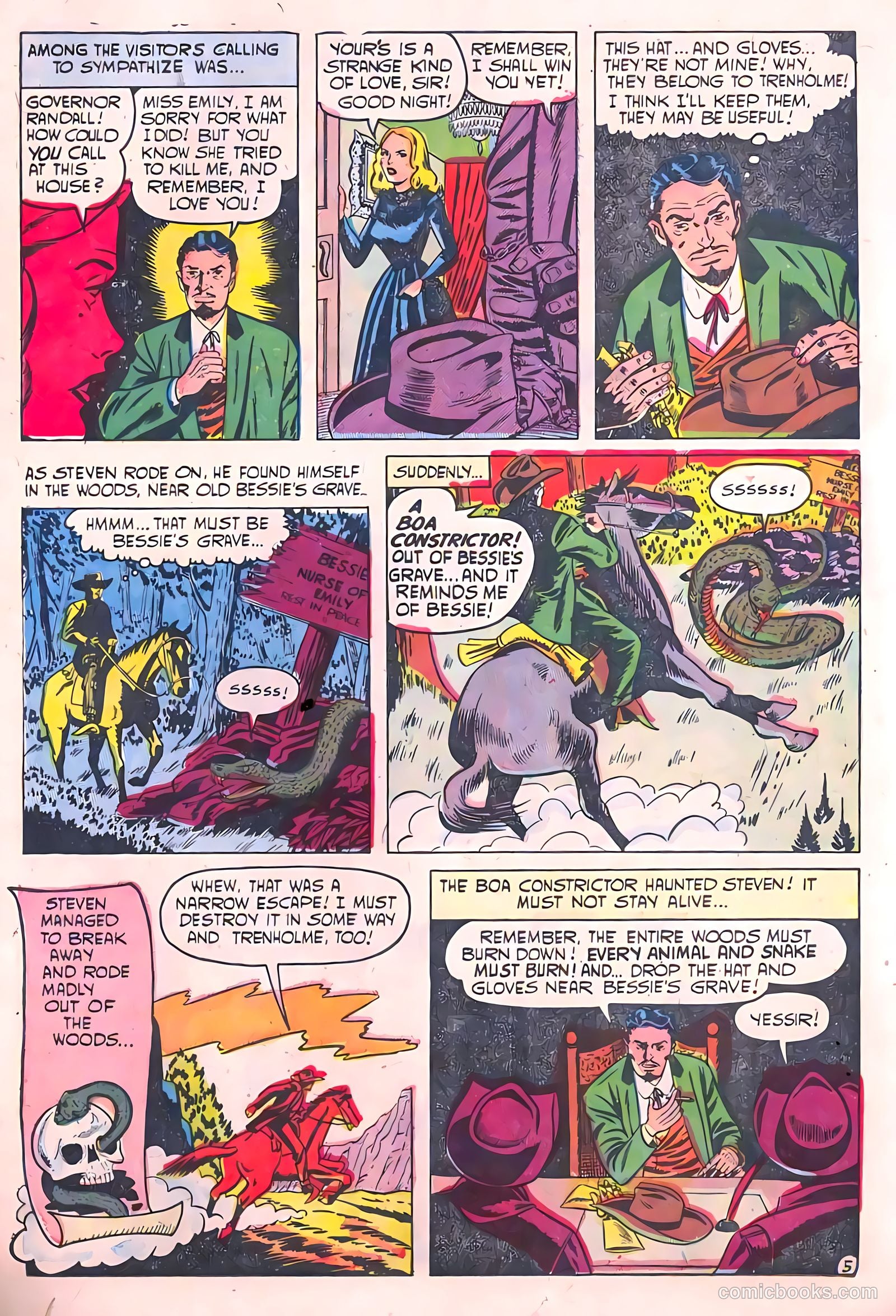 Dark Mysteries #14 (1953) — page 24 of 37