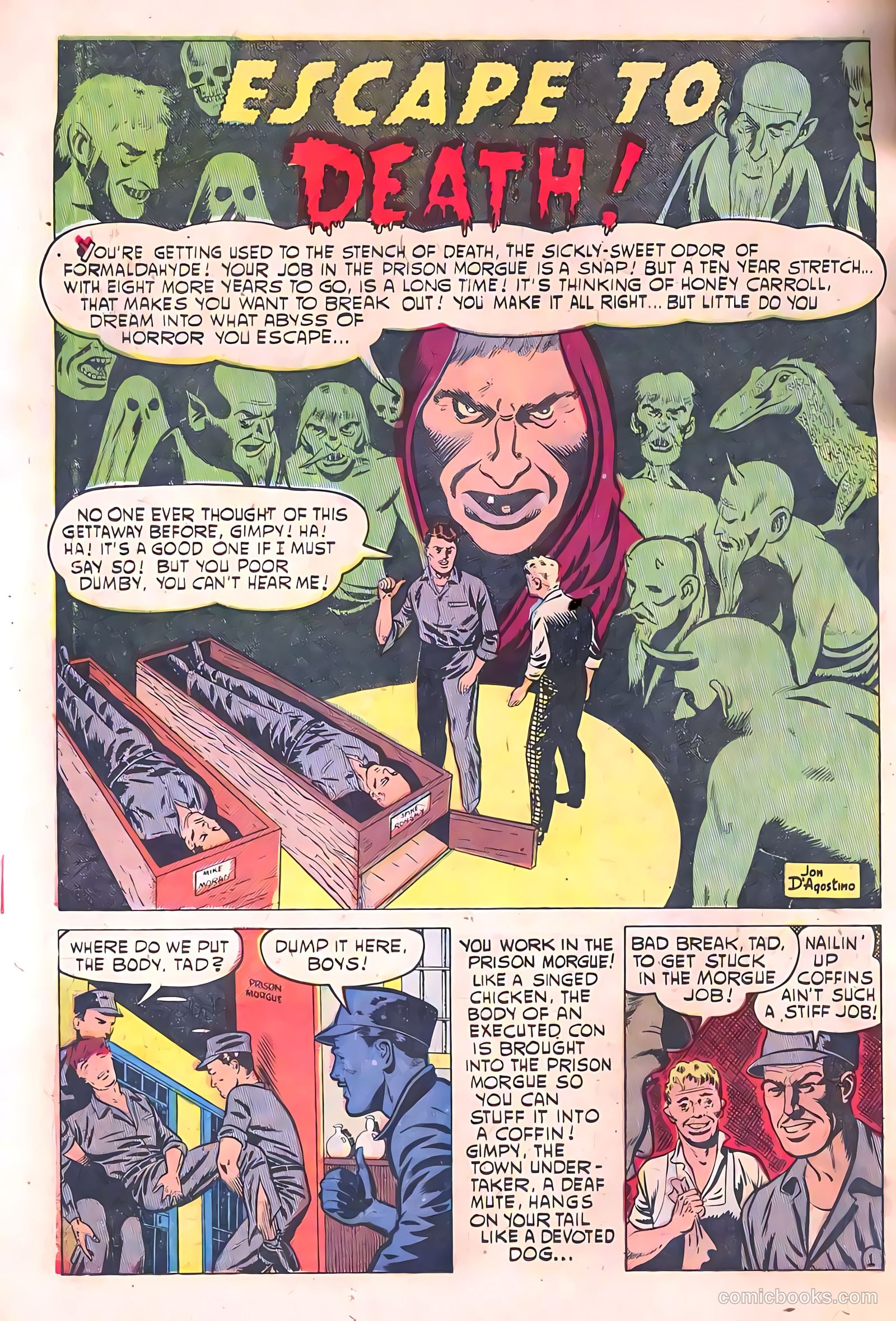 Dark Mysteries #14 (1953) — page 27 of 37