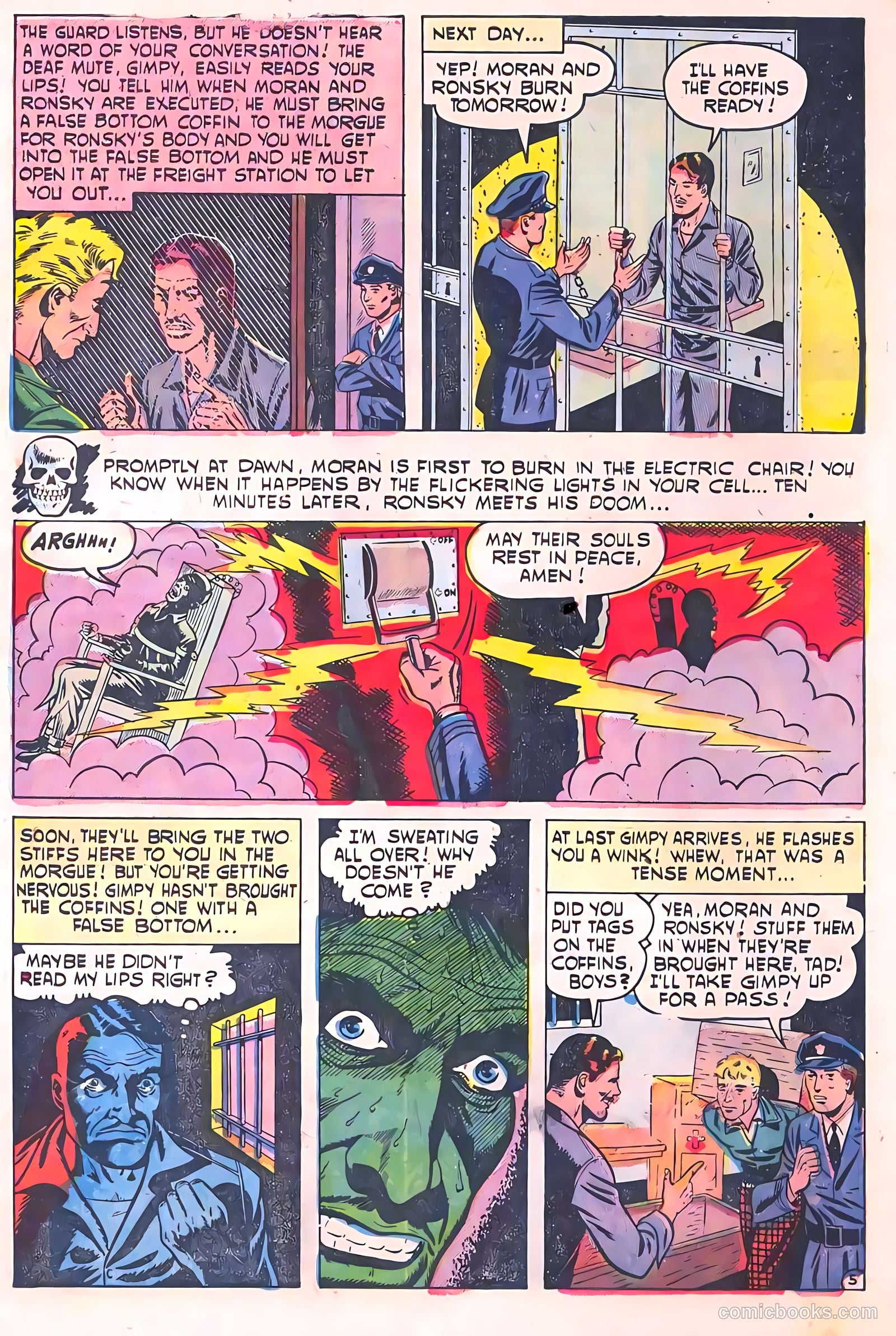 Dark Mysteries #14 (1953) — page 31 of 37