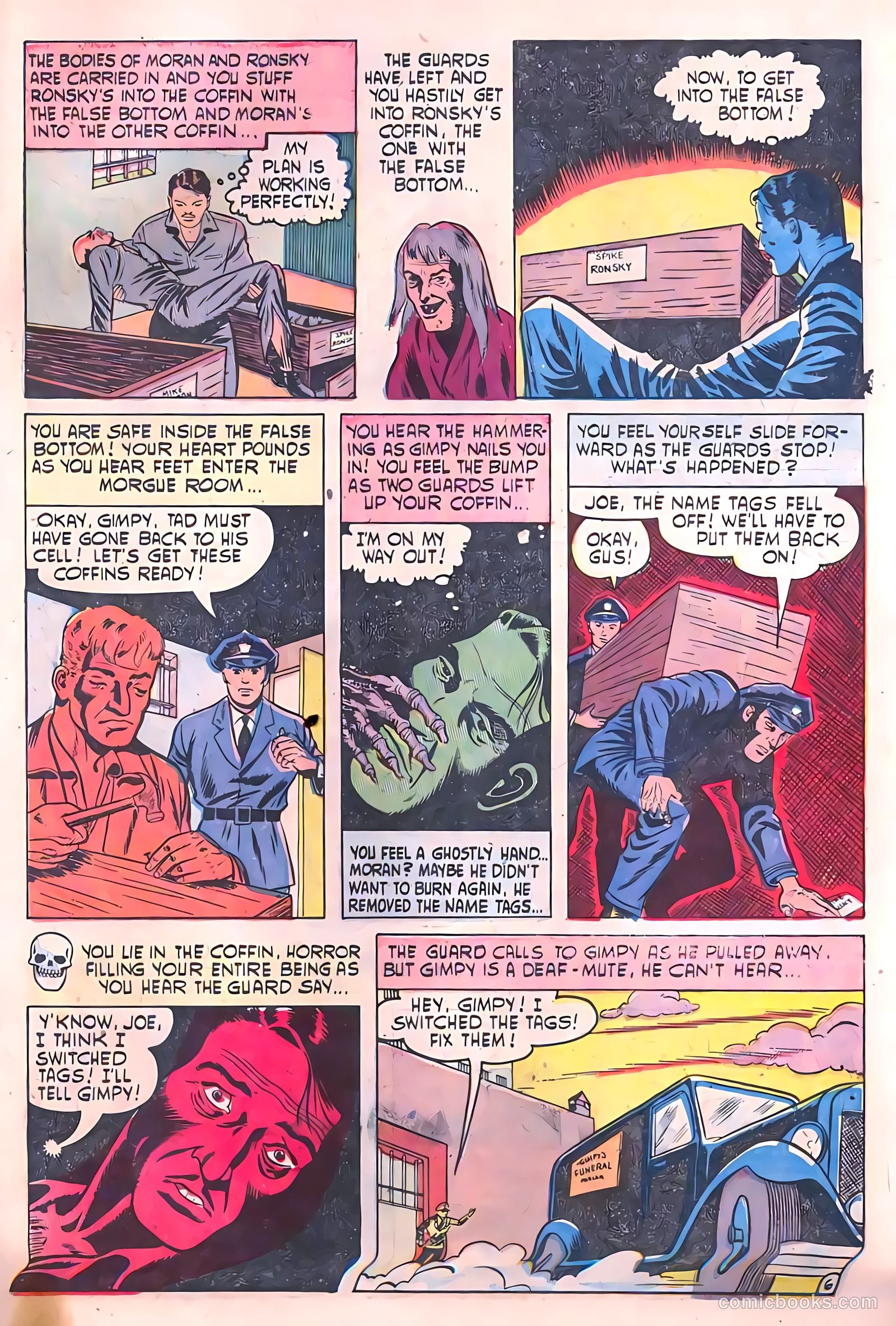 Dark Mysteries #14 (1953) — page 32 of 37