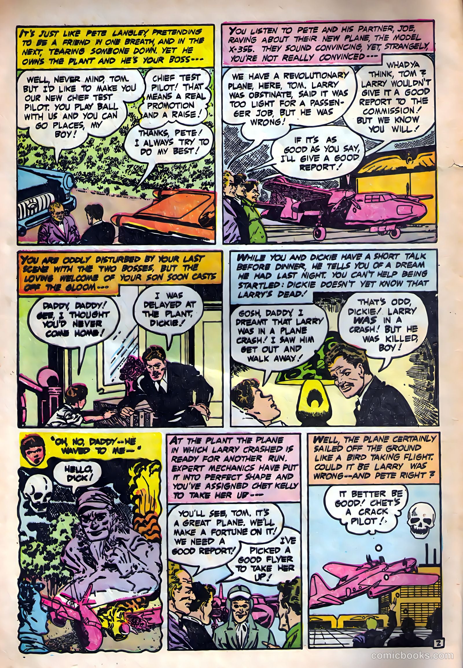 Dark Mysteries #15 (1953) — page 4 of 36