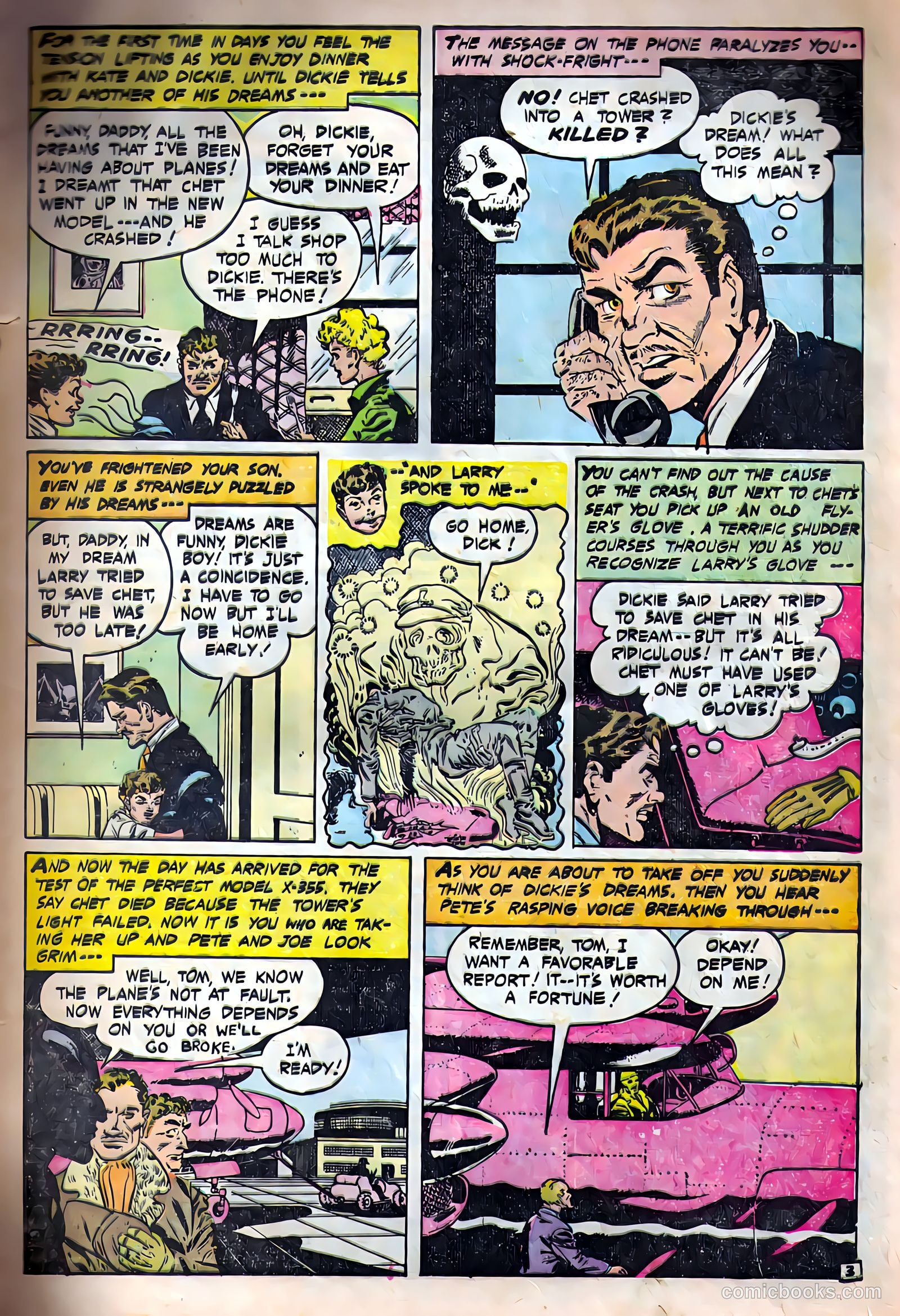 Dark Mysteries #15 (1953) — page 5 of 36