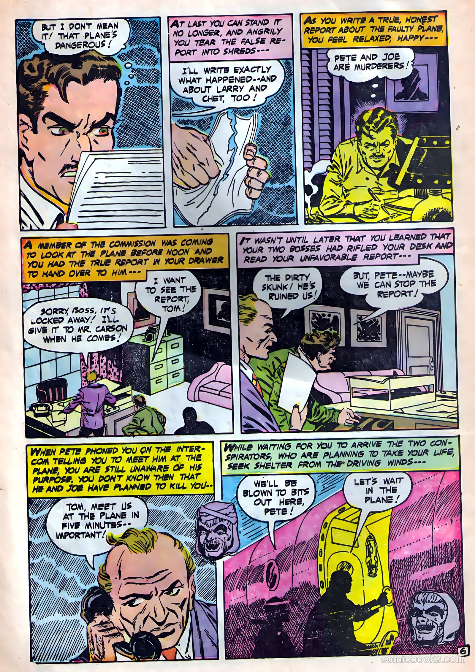 Dark Mysteries #15 (1953) — page 8 of 36