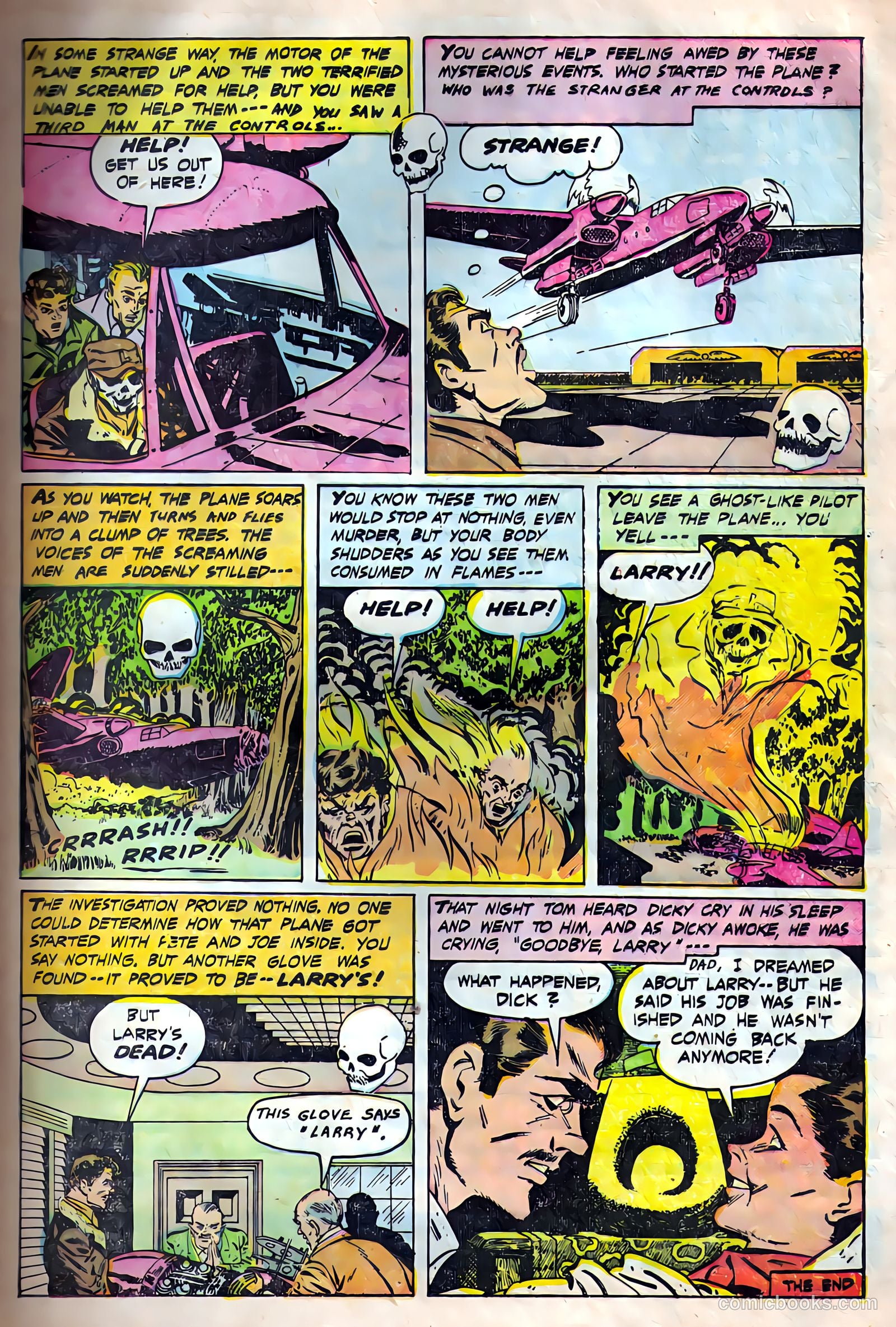 Dark Mysteries #15 (1953) — page 9 of 36