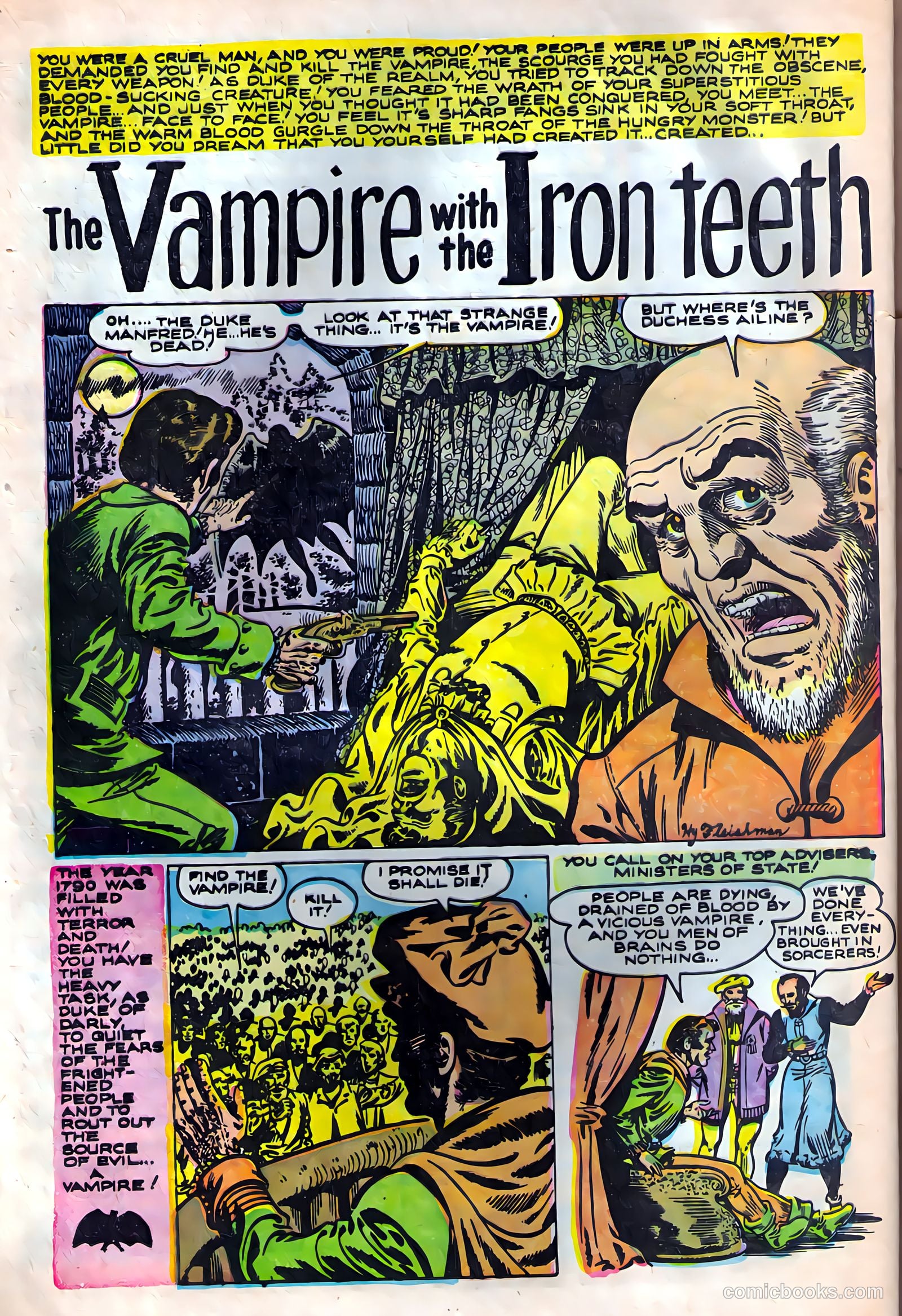 Dark Mysteries #15 (1953) — page 12 of 36
