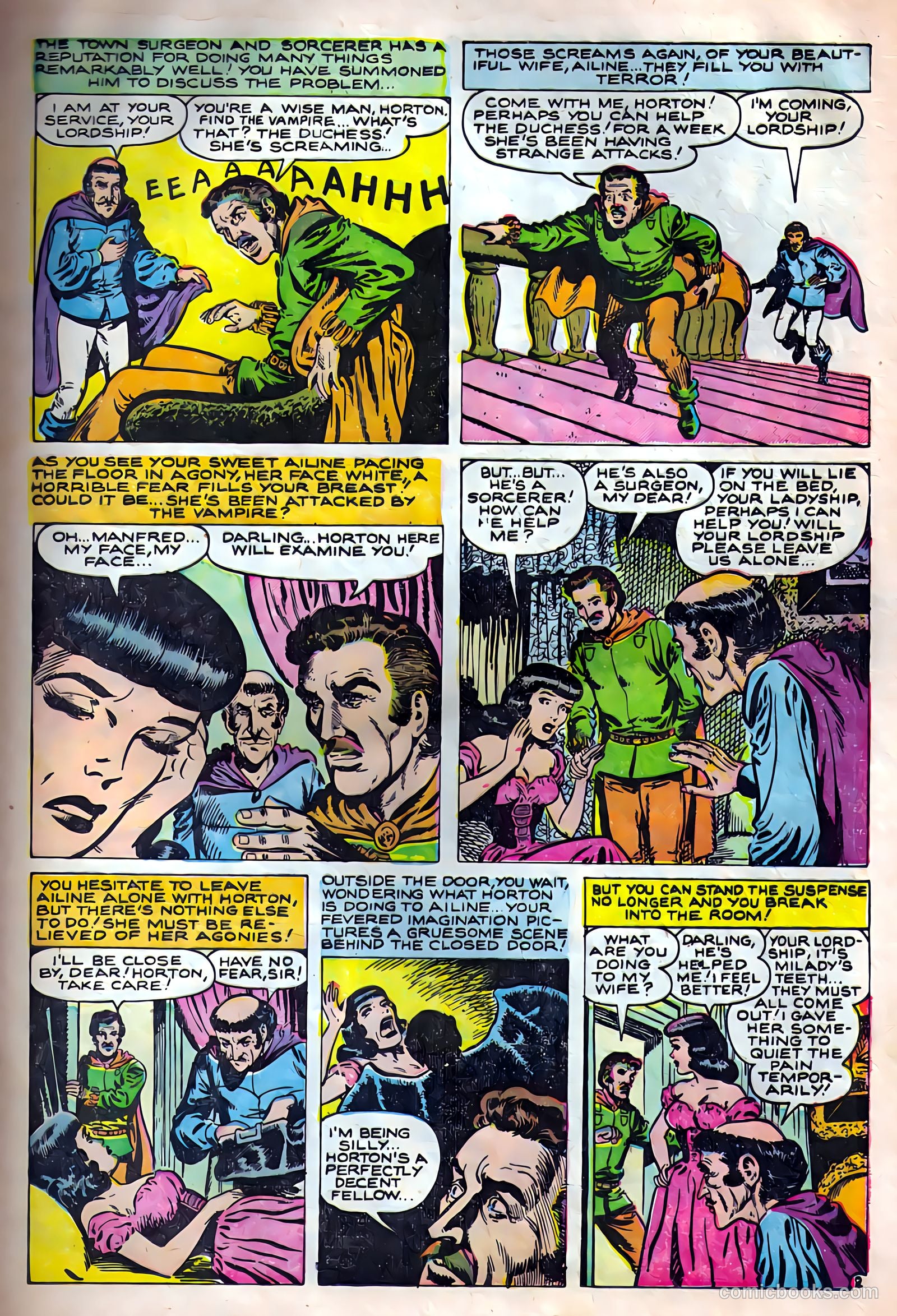 Dark Mysteries #15 (1953) — page 13 of 36