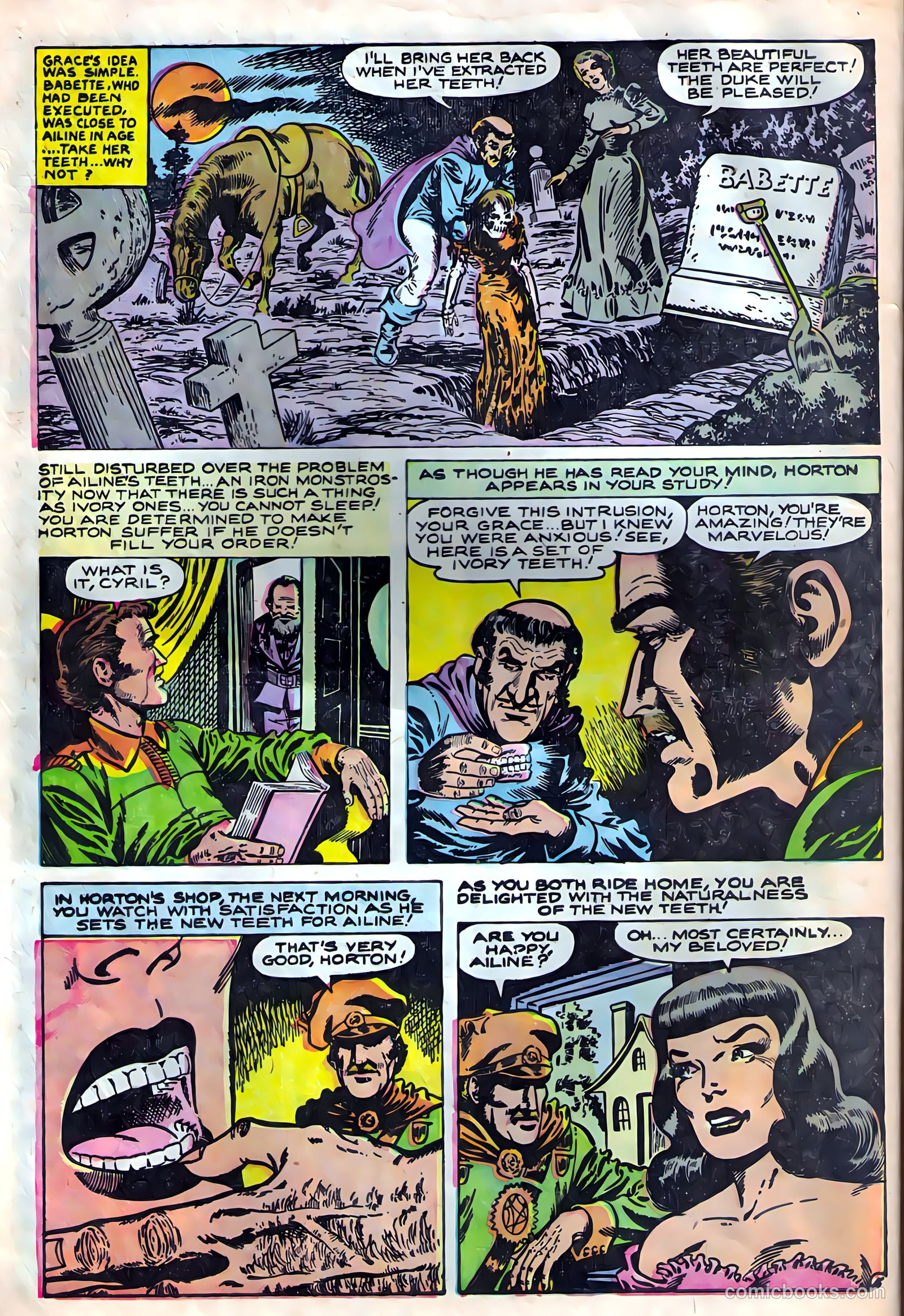 Dark Mysteries #15 (1953) — page 16 of 36