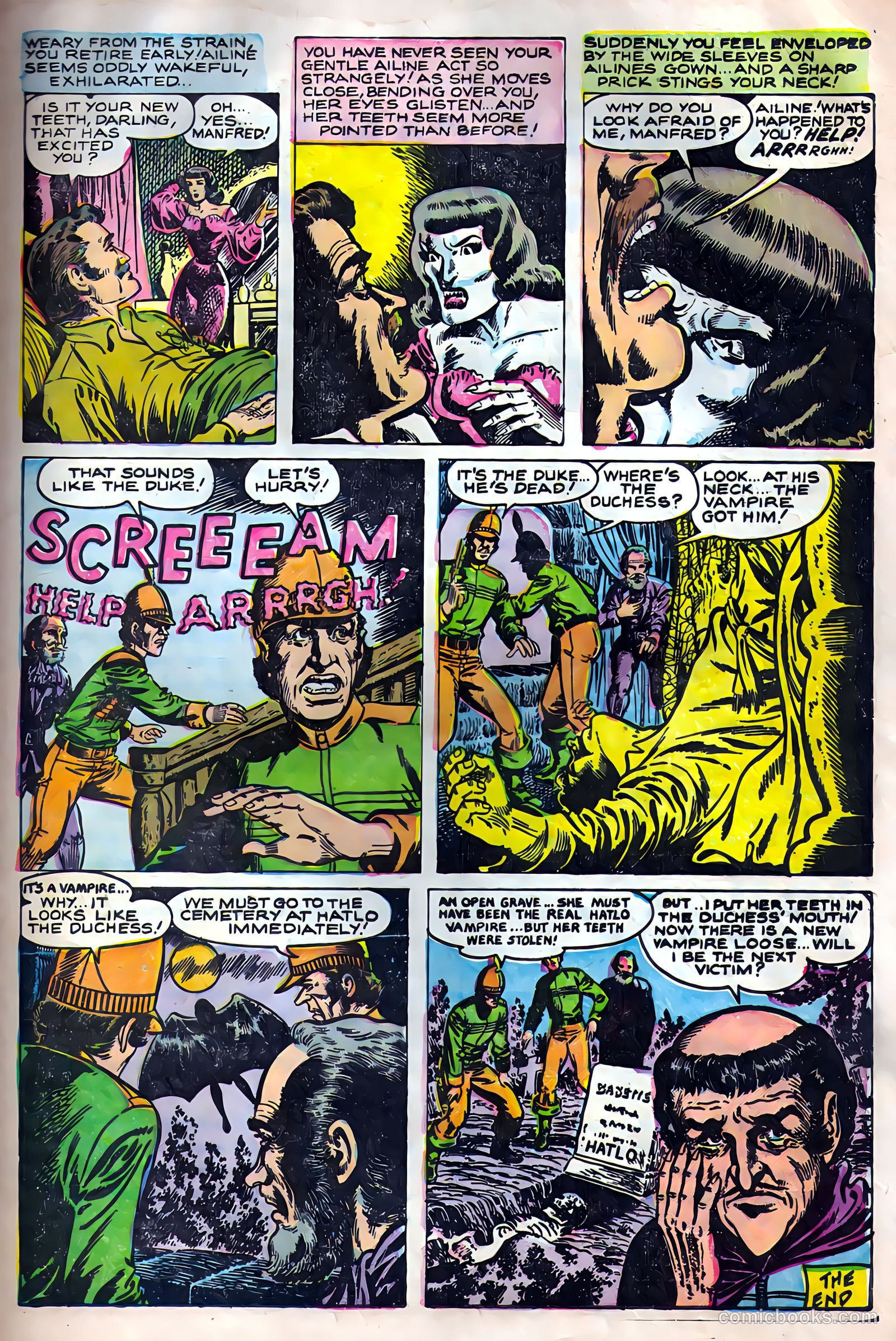 Dark Mysteries #15 (1953) — page 17 of 36