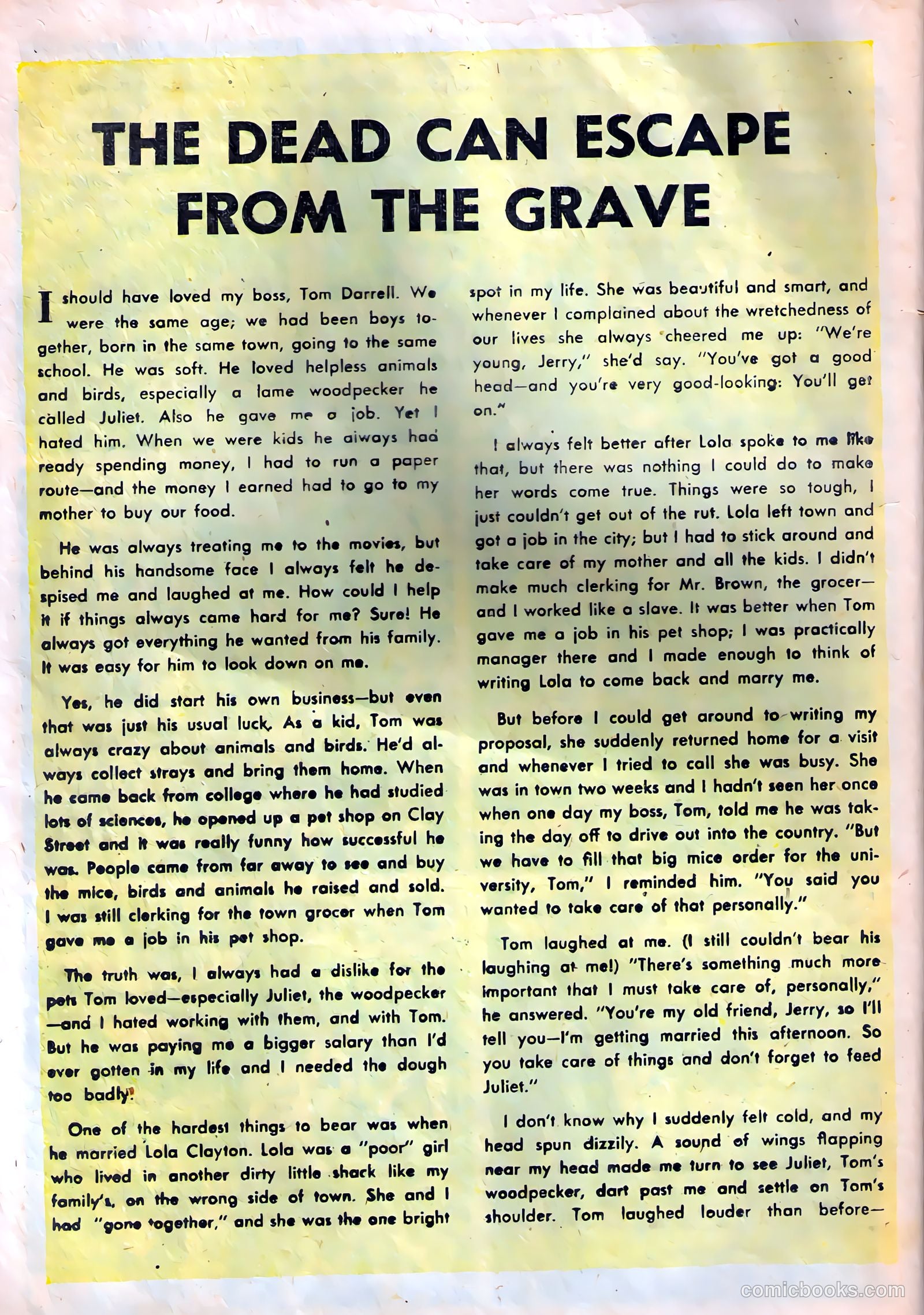 Dark Mysteries #15 (1953) — page 18 of 36