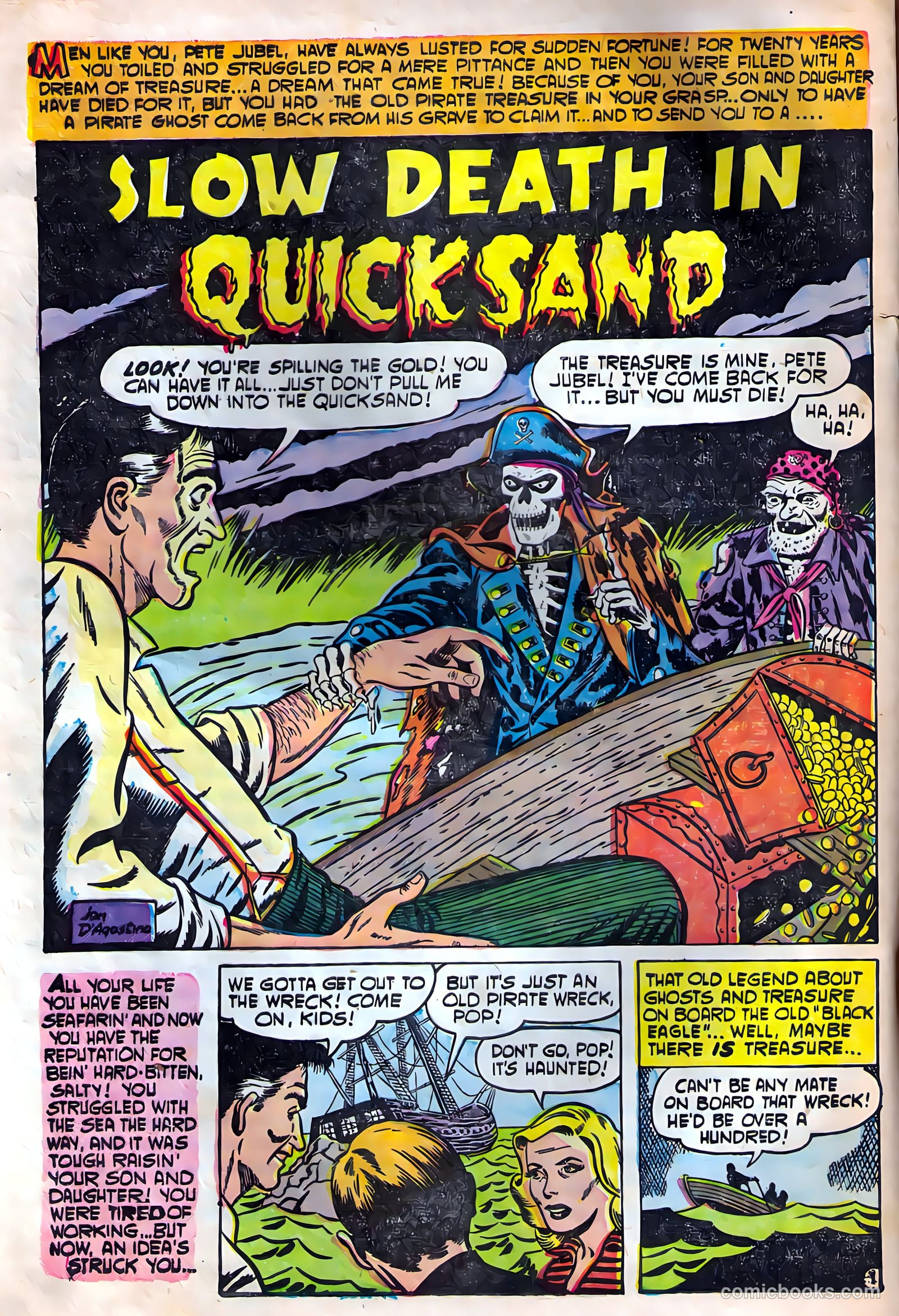 Dark Mysteries #15 (1953) — page 20 of 36