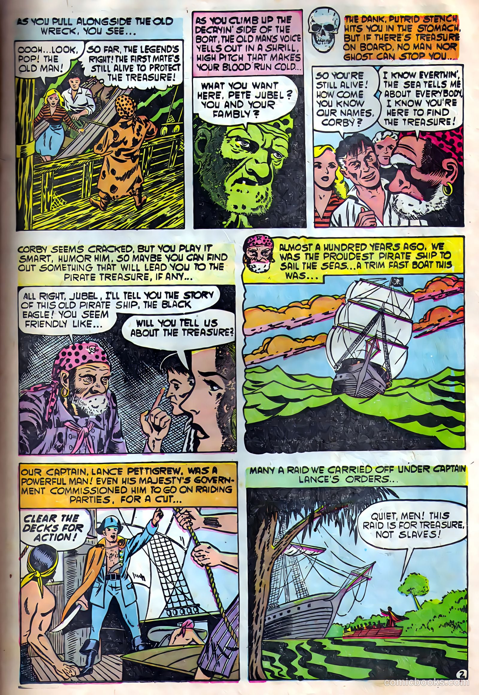 Dark Mysteries #15 (1953) — page 21 of 36