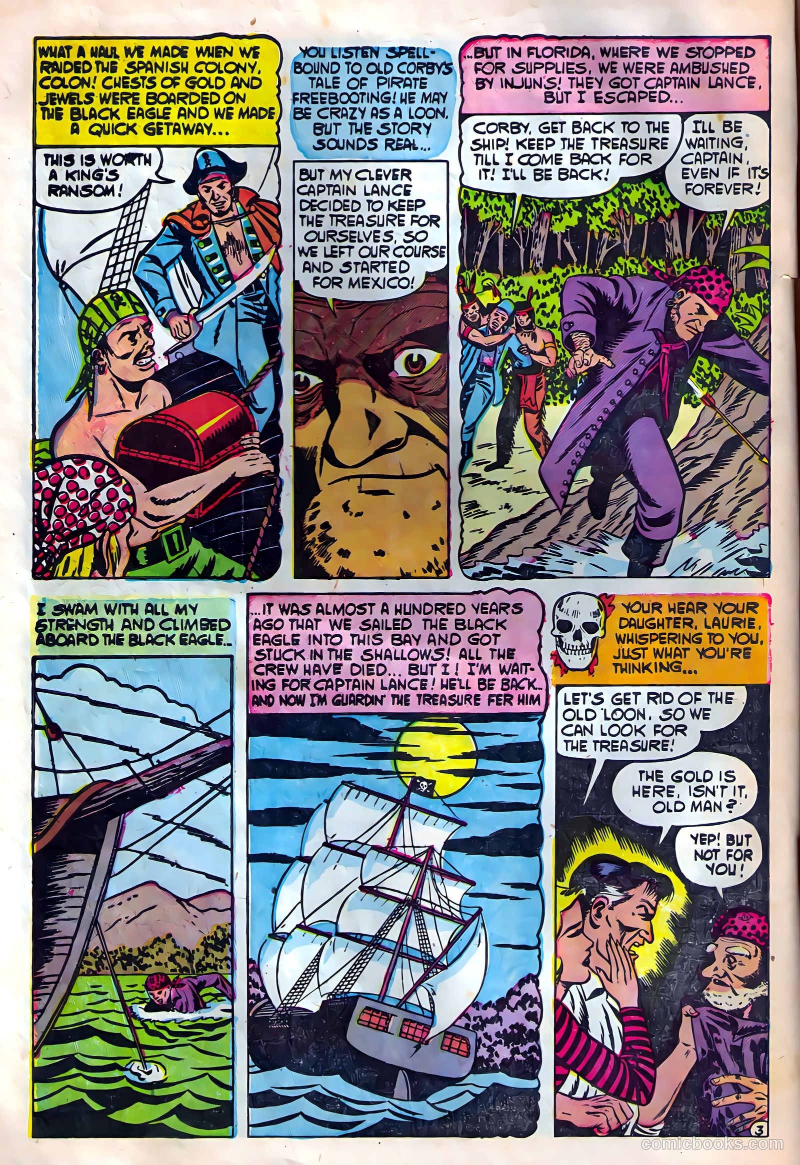 Dark Mysteries #15 (1953) — page 22 of 36