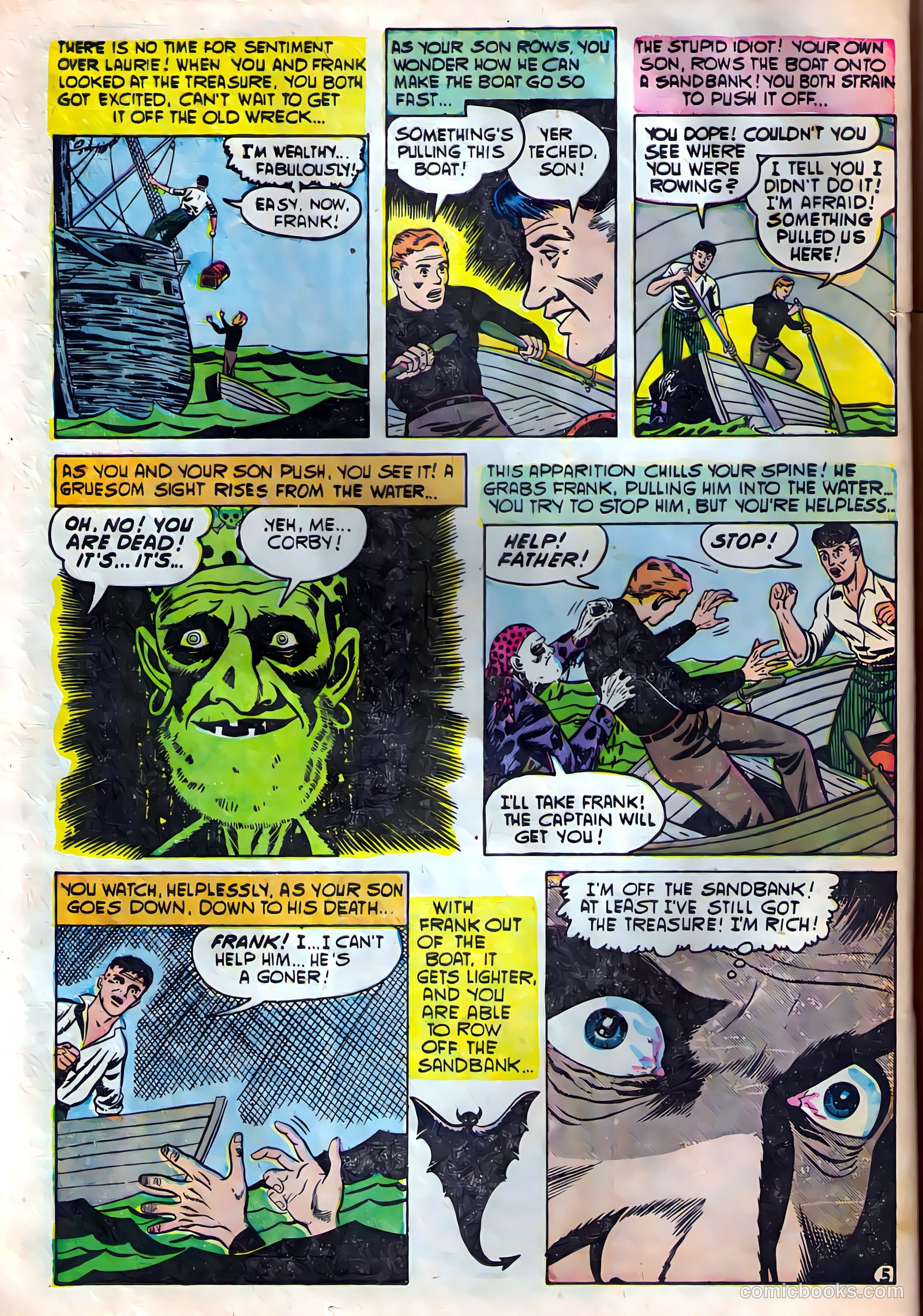 Dark Mysteries #15 (1953) — page 24 of 36
