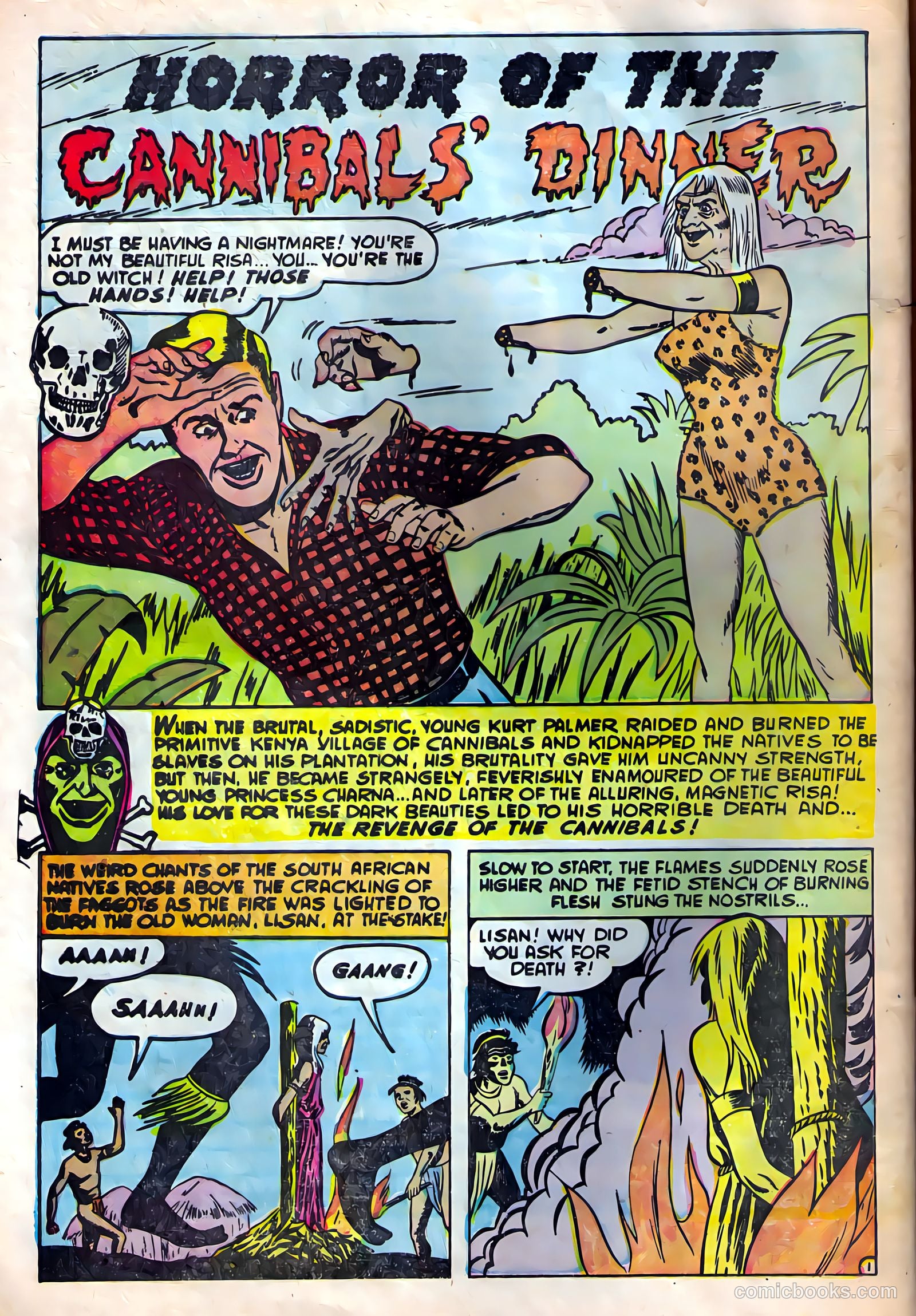 Dark Mysteries #15 (1953) — page 28 of 36