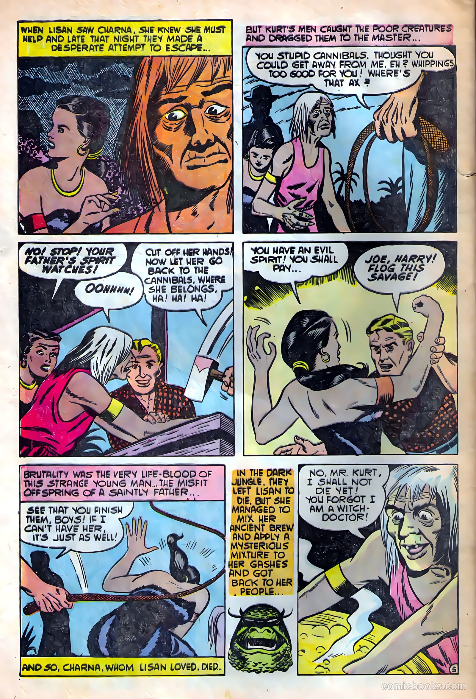 Dark Mysteries #15 (1953) — page 32 of 36