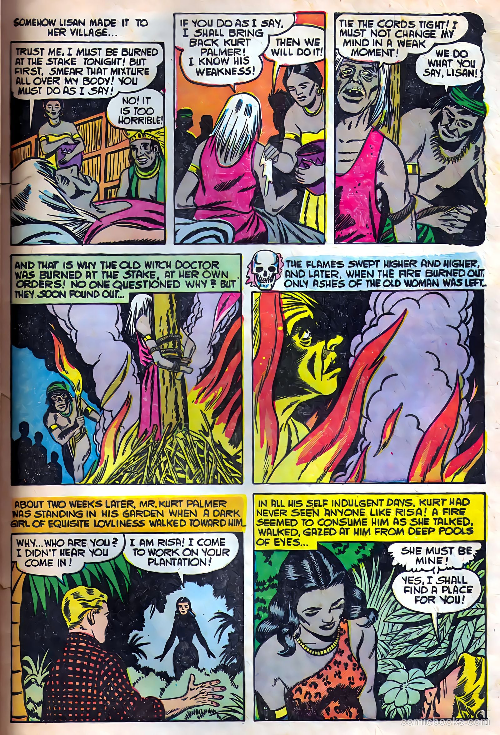 Dark Mysteries #15 (1953) — page 33 of 36