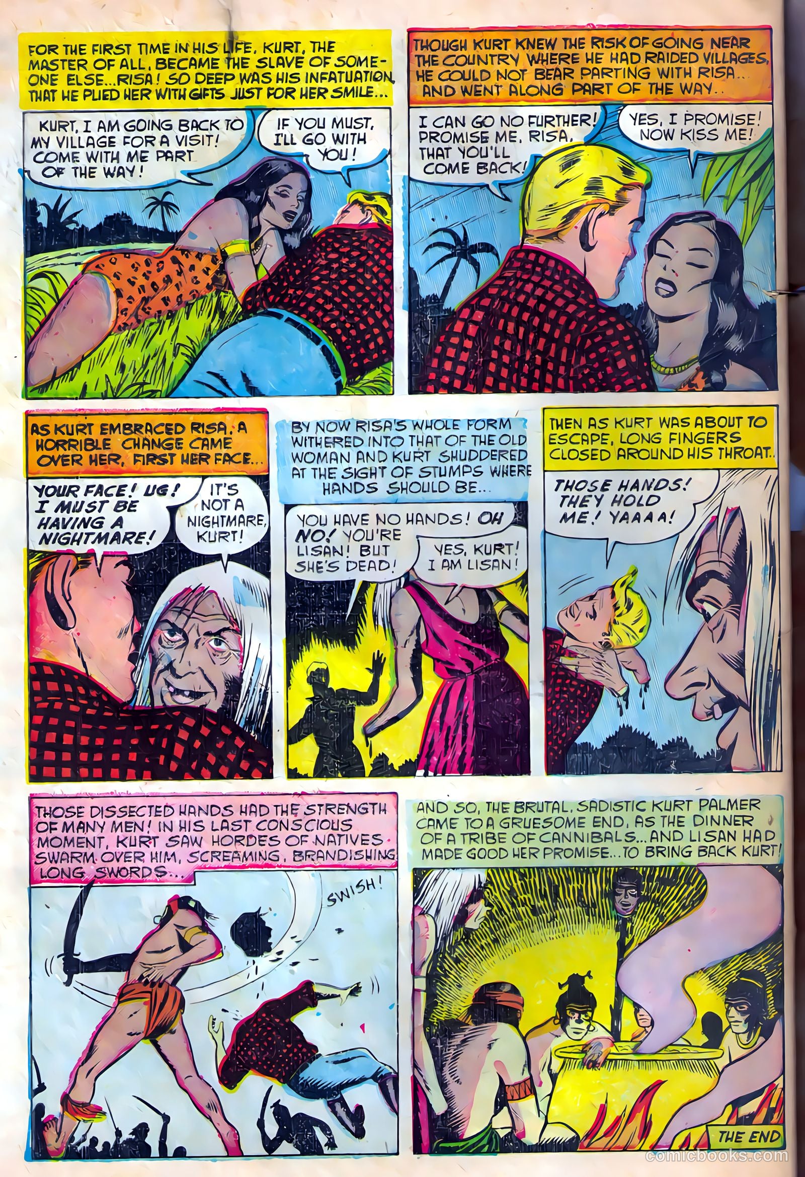 Dark Mysteries #15 (1953) — page 34 of 36