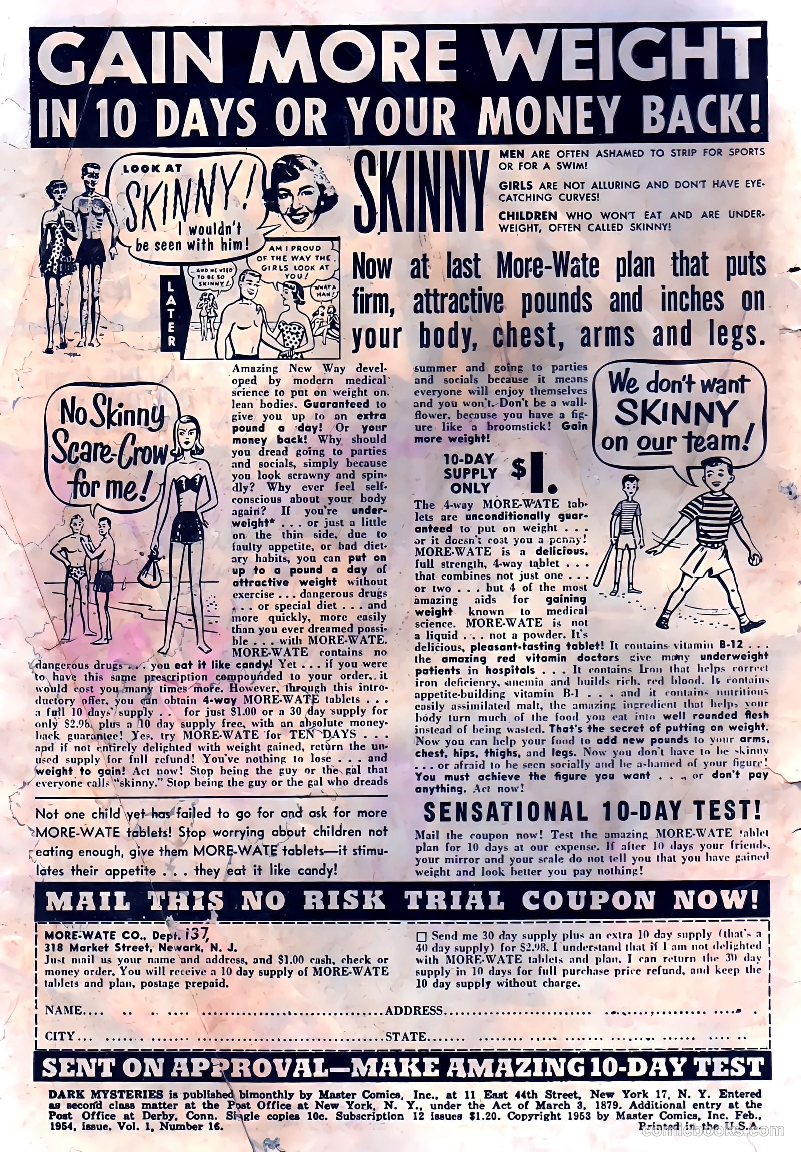 Dark Mysteries #16 (1954) — page 2 of 36