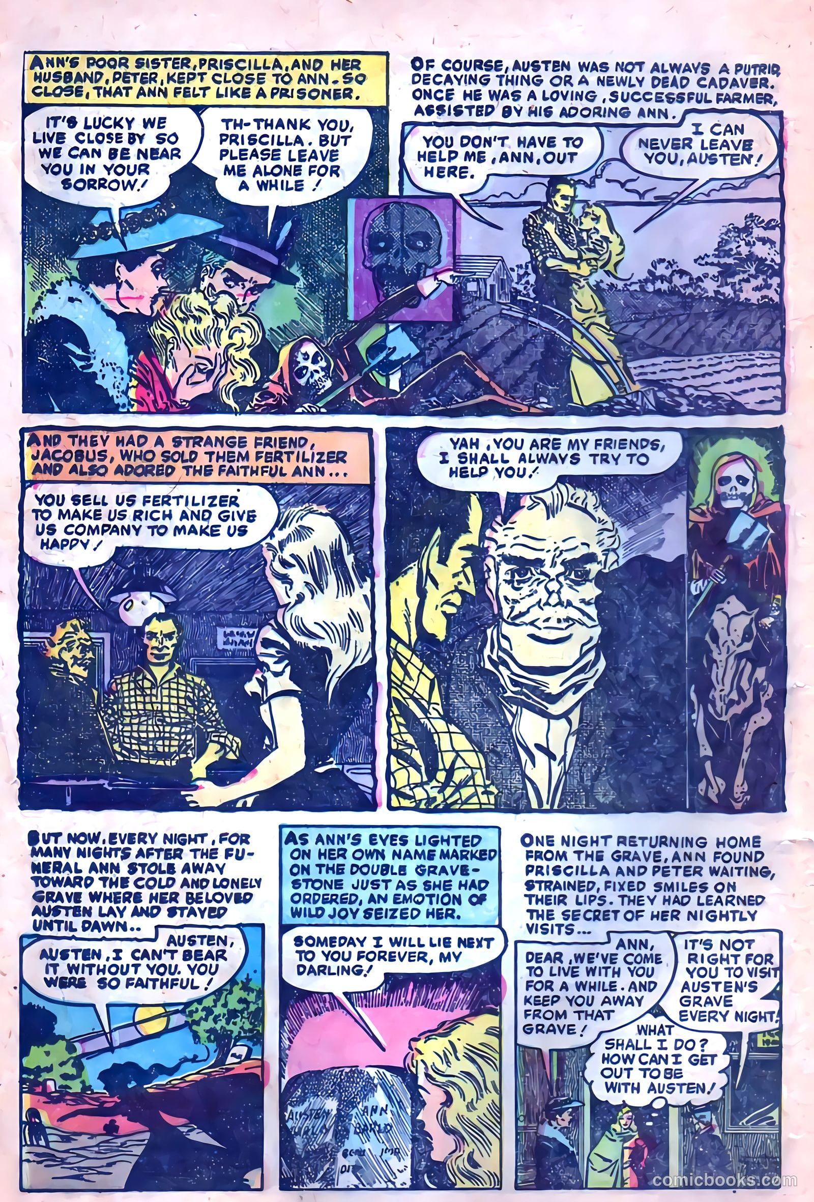 Dark Mysteries #16 (1954) — page 4 of 36