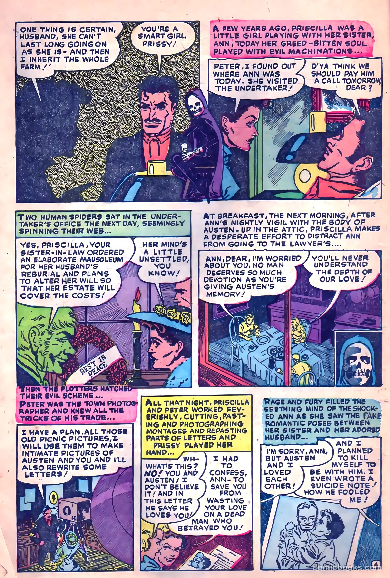 Dark Mysteries #16 (1954) — page 6 of 36