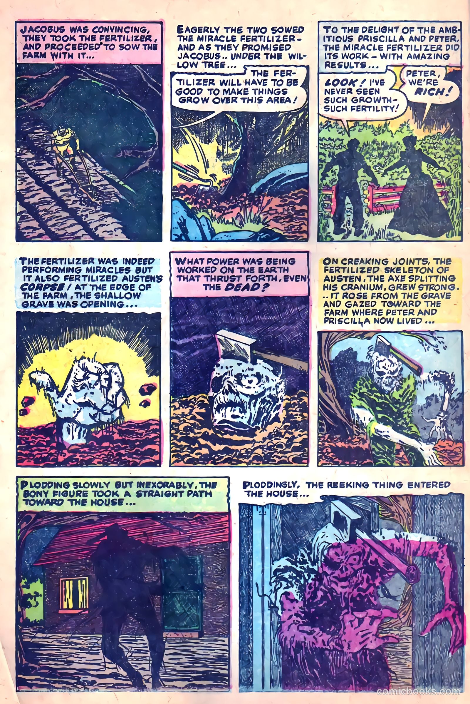 Dark Mysteries #16 (1954) — page 8 of 36
