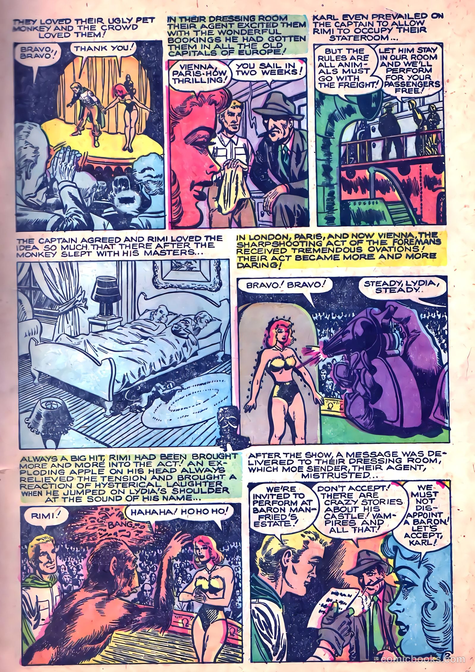 Dark Mysteries #16 (1954) — page 13 of 36