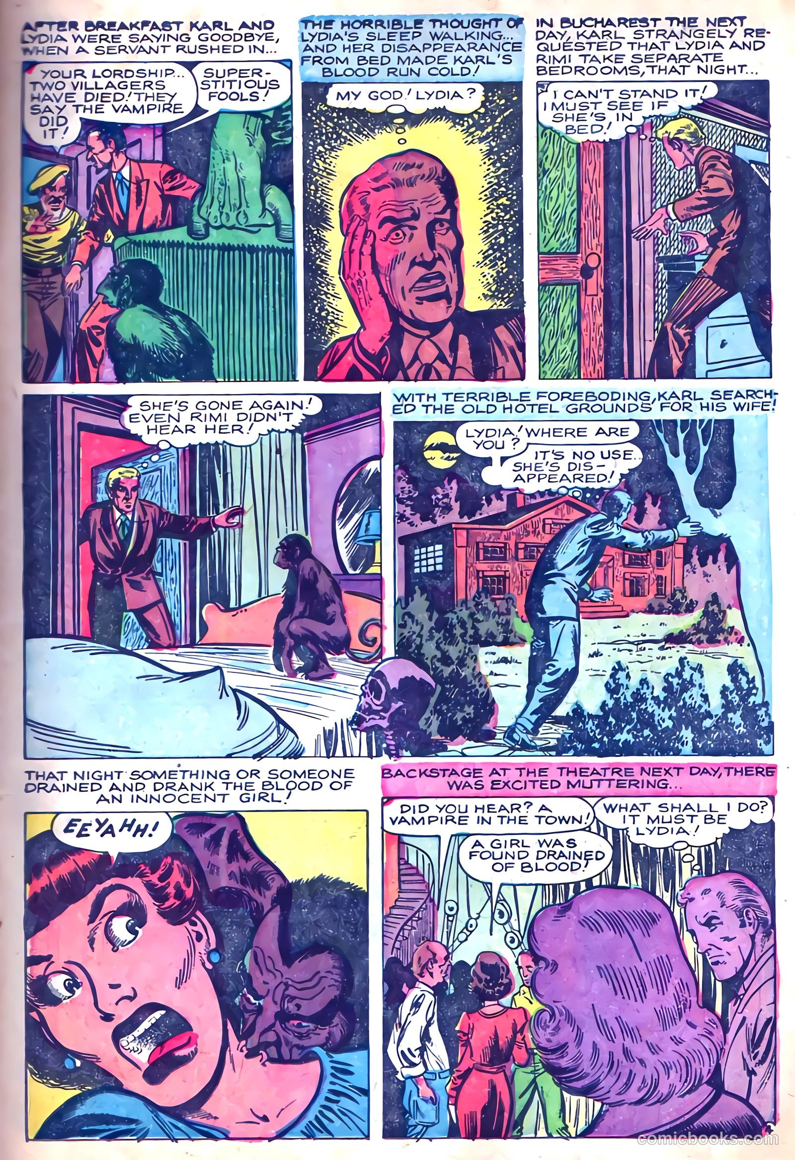 Dark Mysteries #16 (1954) — page 15 of 36