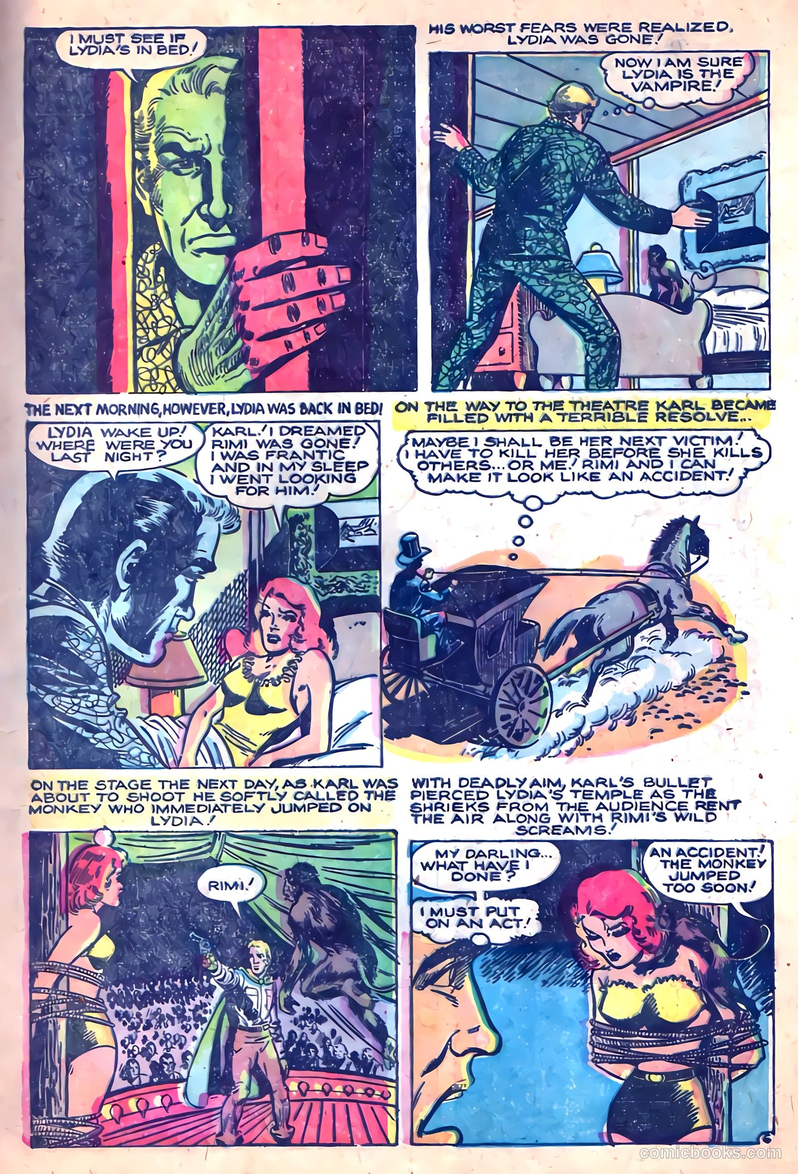 Dark Mysteries #16 (1954) — page 17 of 36