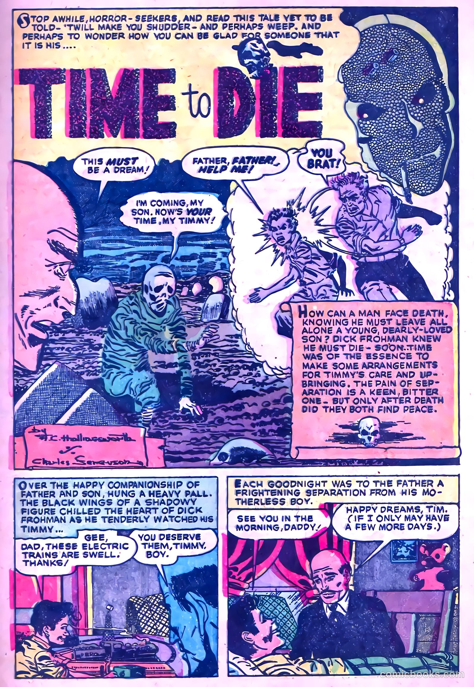 Dark Mysteries #16 (1954) — page 21 of 36