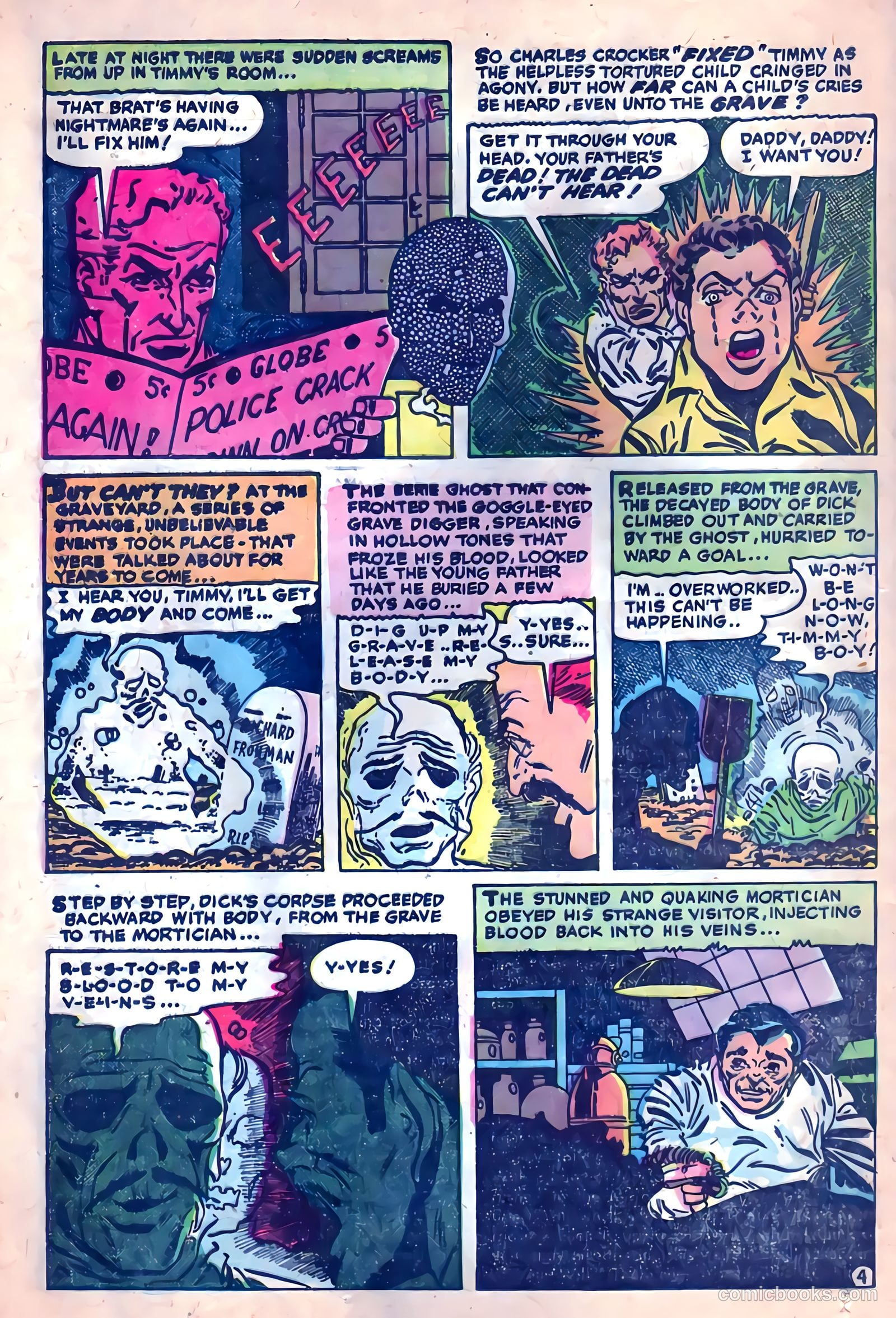 Dark Mysteries #16 (1954) — page 24 of 36