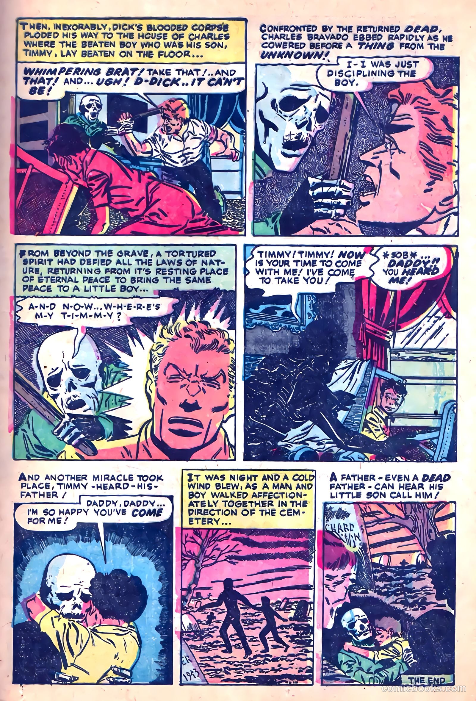 Dark Mysteries #16 (1954) — page 25 of 36