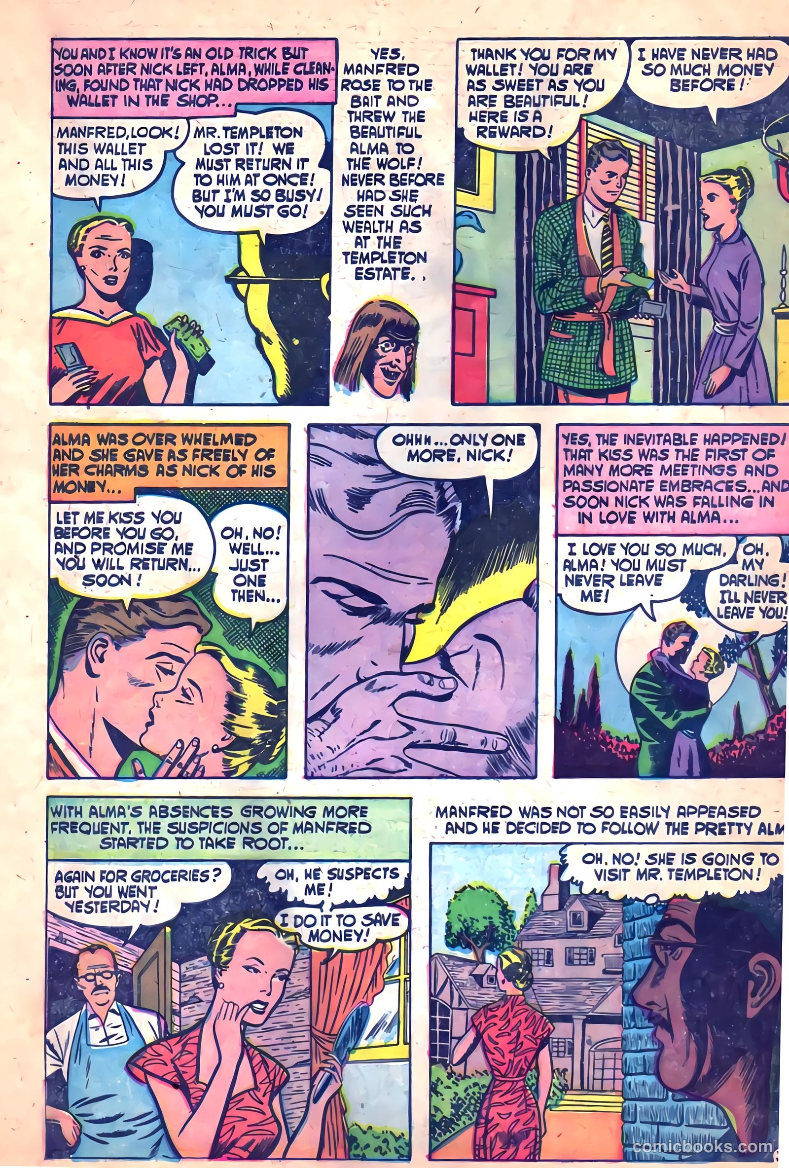 Dark Mysteries #16 (1954) — page 30 of 36