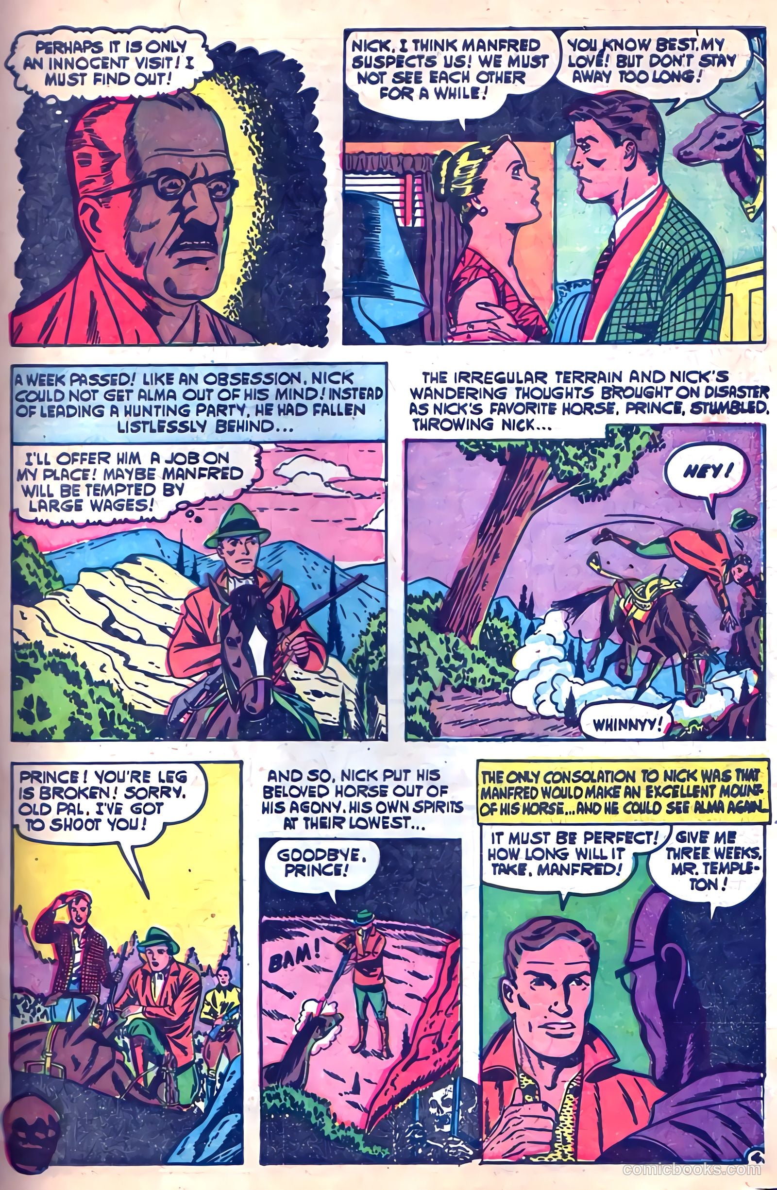 Dark Mysteries #16 (1954) — page 31 of 36