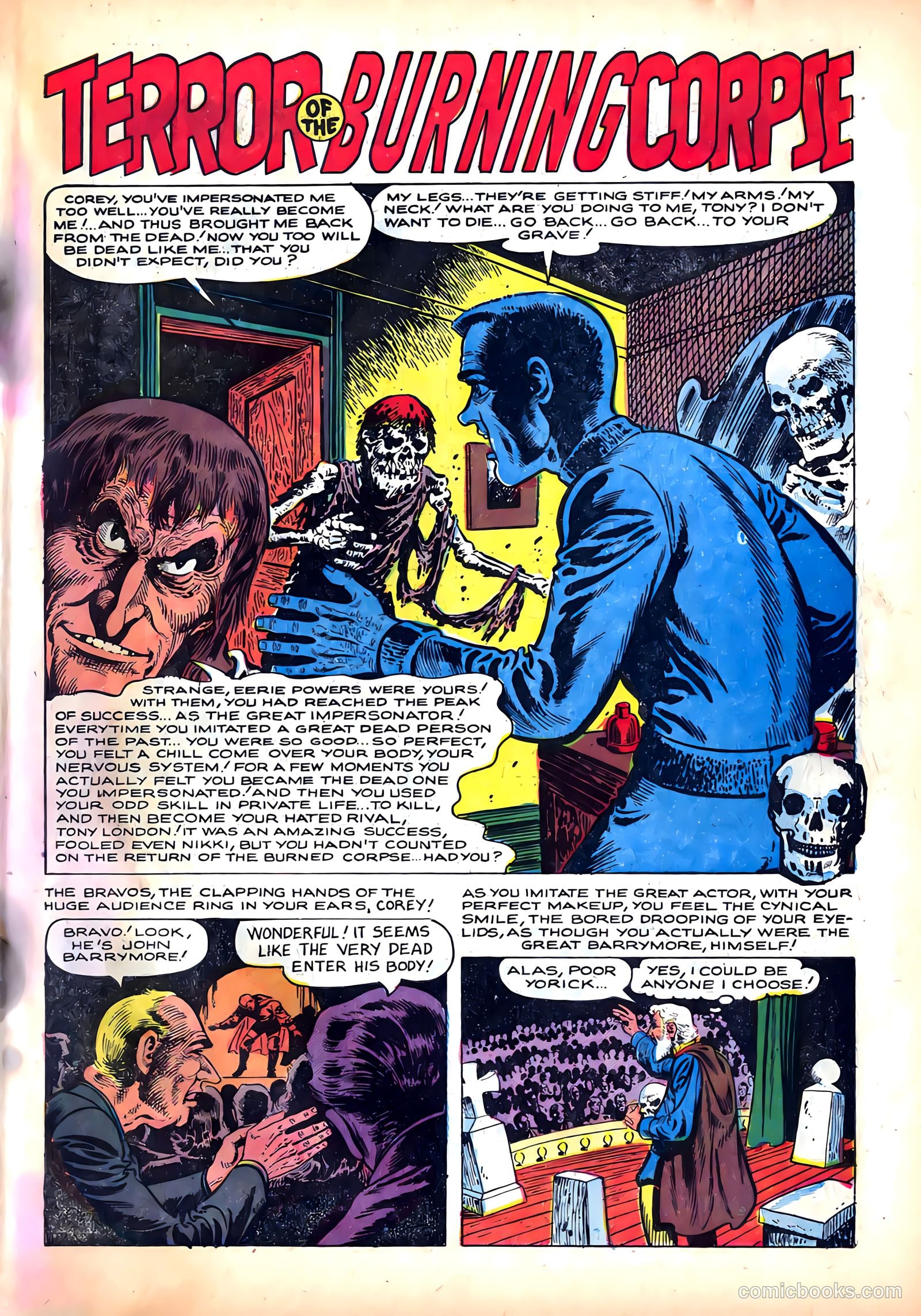 Dark Mysteries #18 (1954) — page 3 of 36