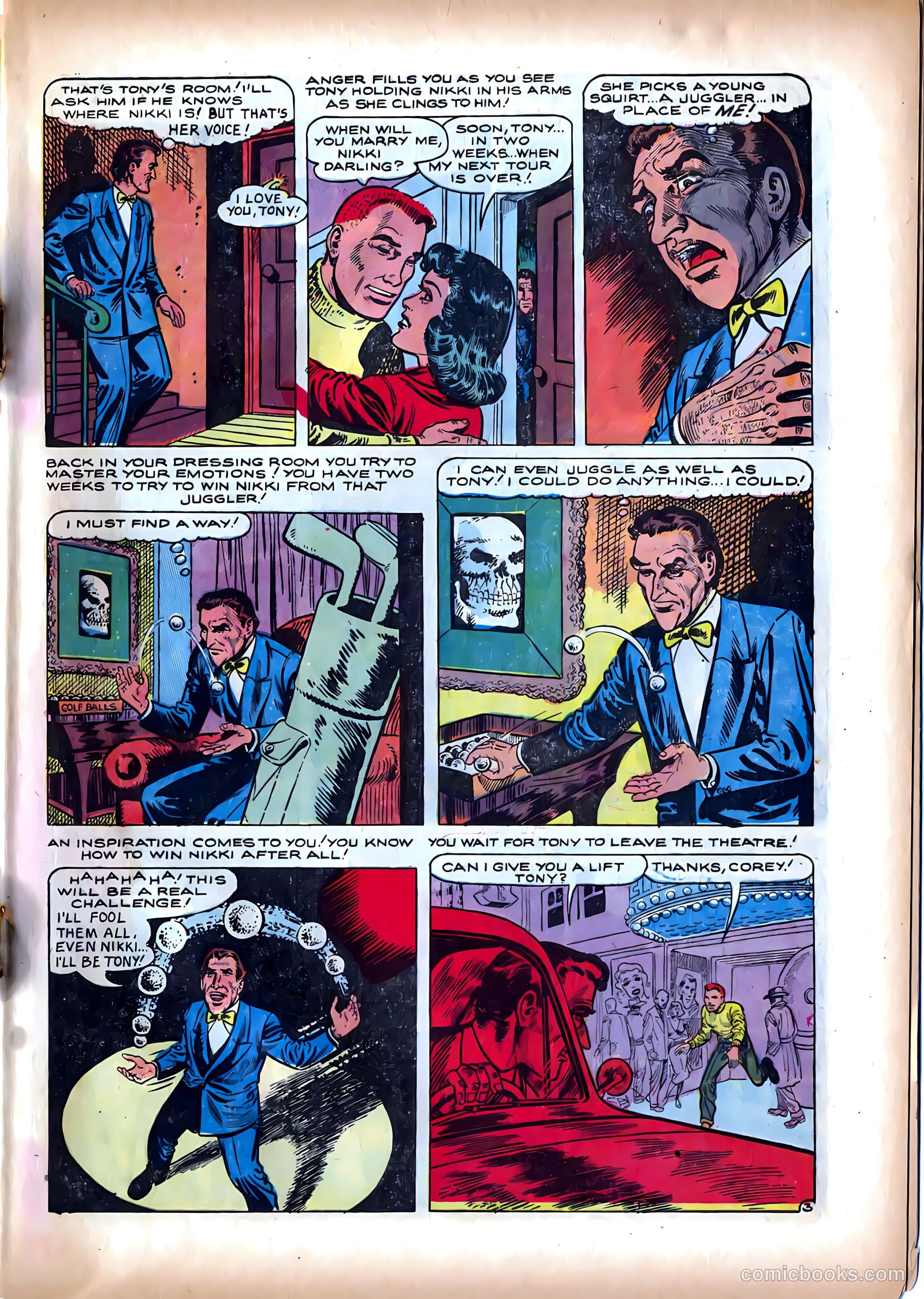 Dark Mysteries #18 (1954) — page 5 of 36