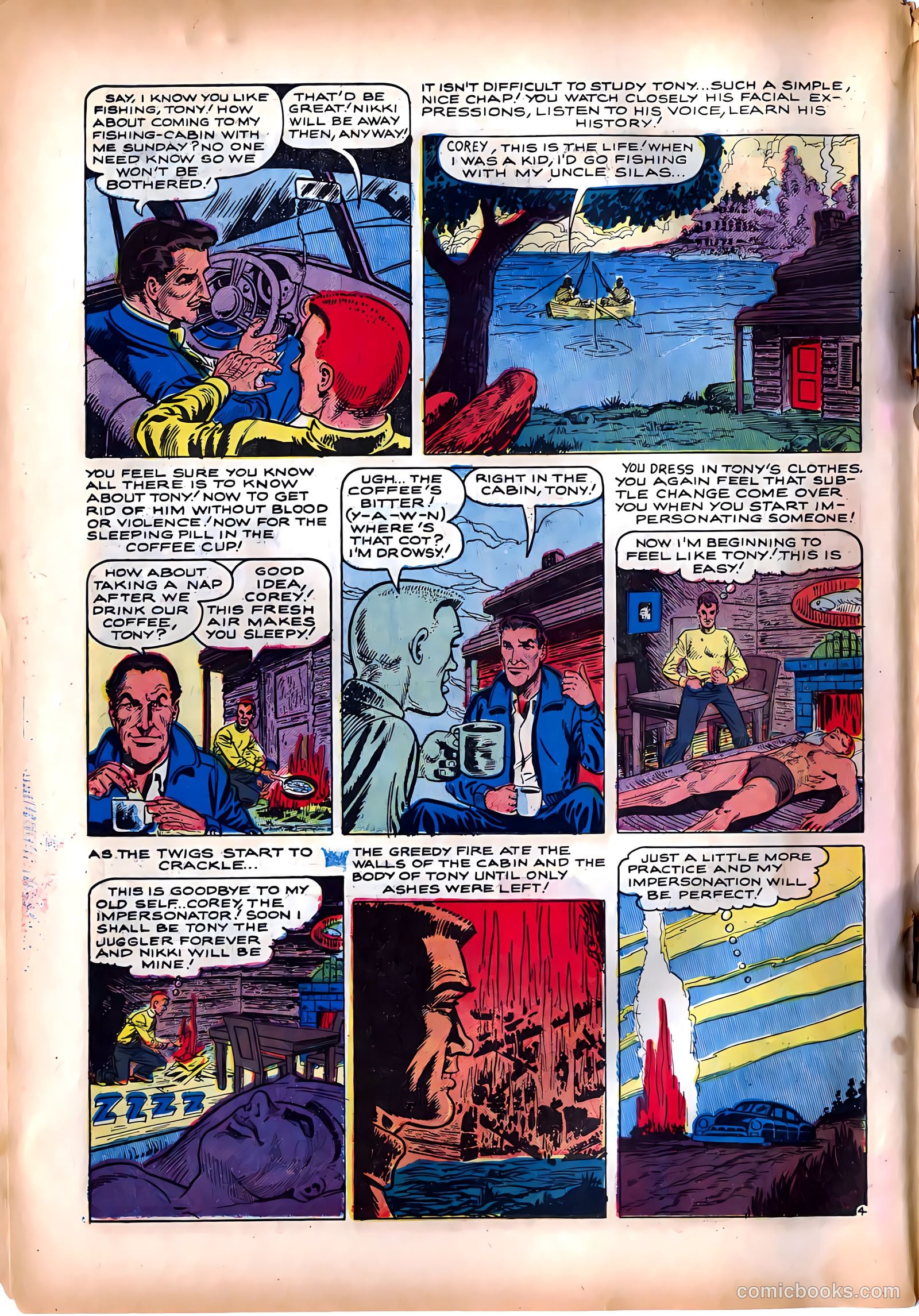 Dark Mysteries #18 (1954) — page 6 of 36