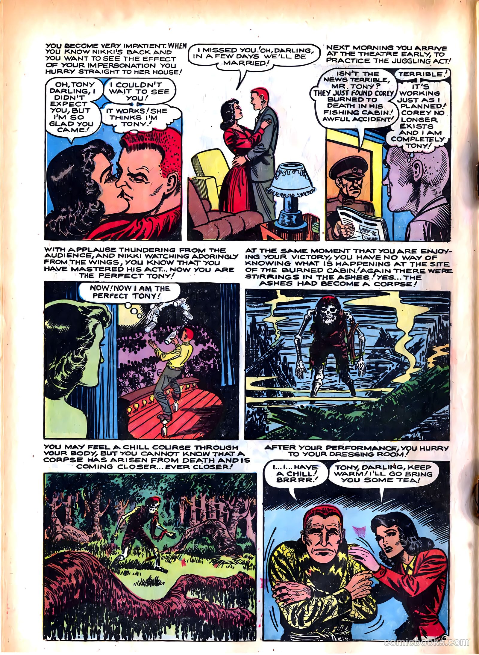 Dark Mysteries #18 (1954) — page 8 of 36