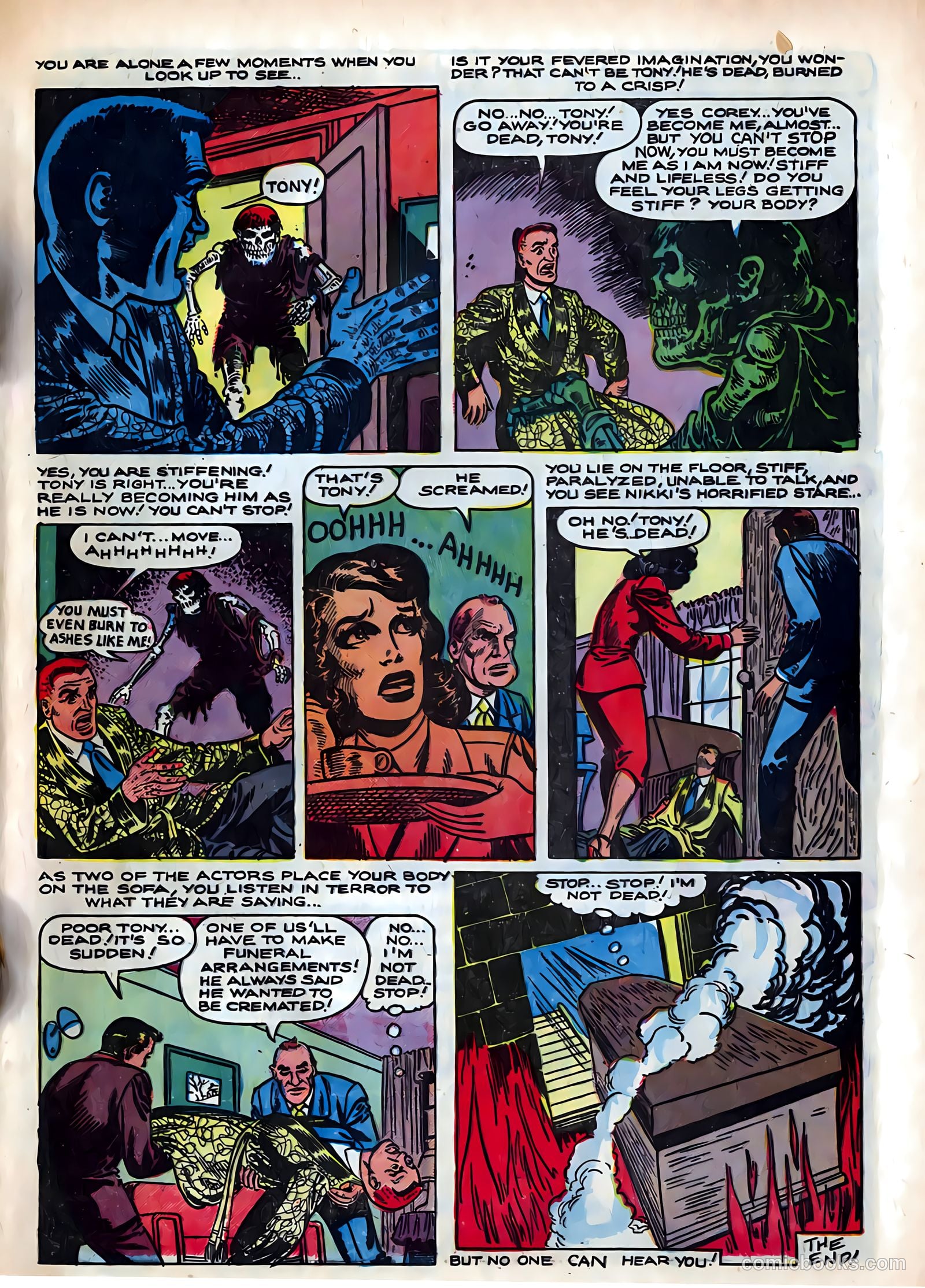 Dark Mysteries #18 (1954) — page 9 of 36