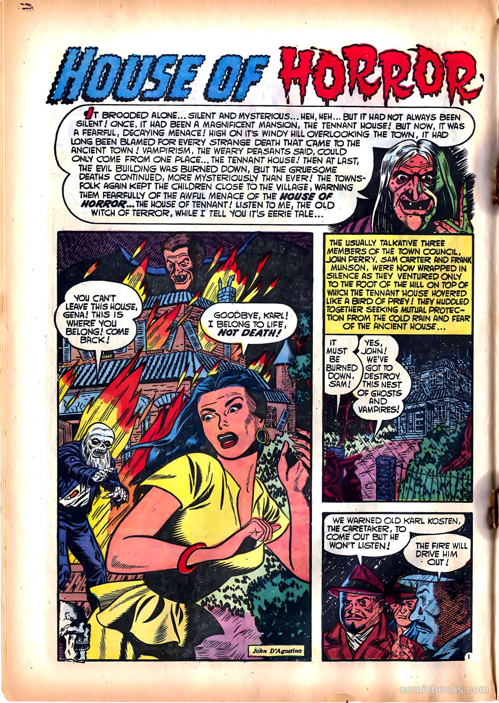 Dark Mysteries #18 (1954) — page 12 of 36