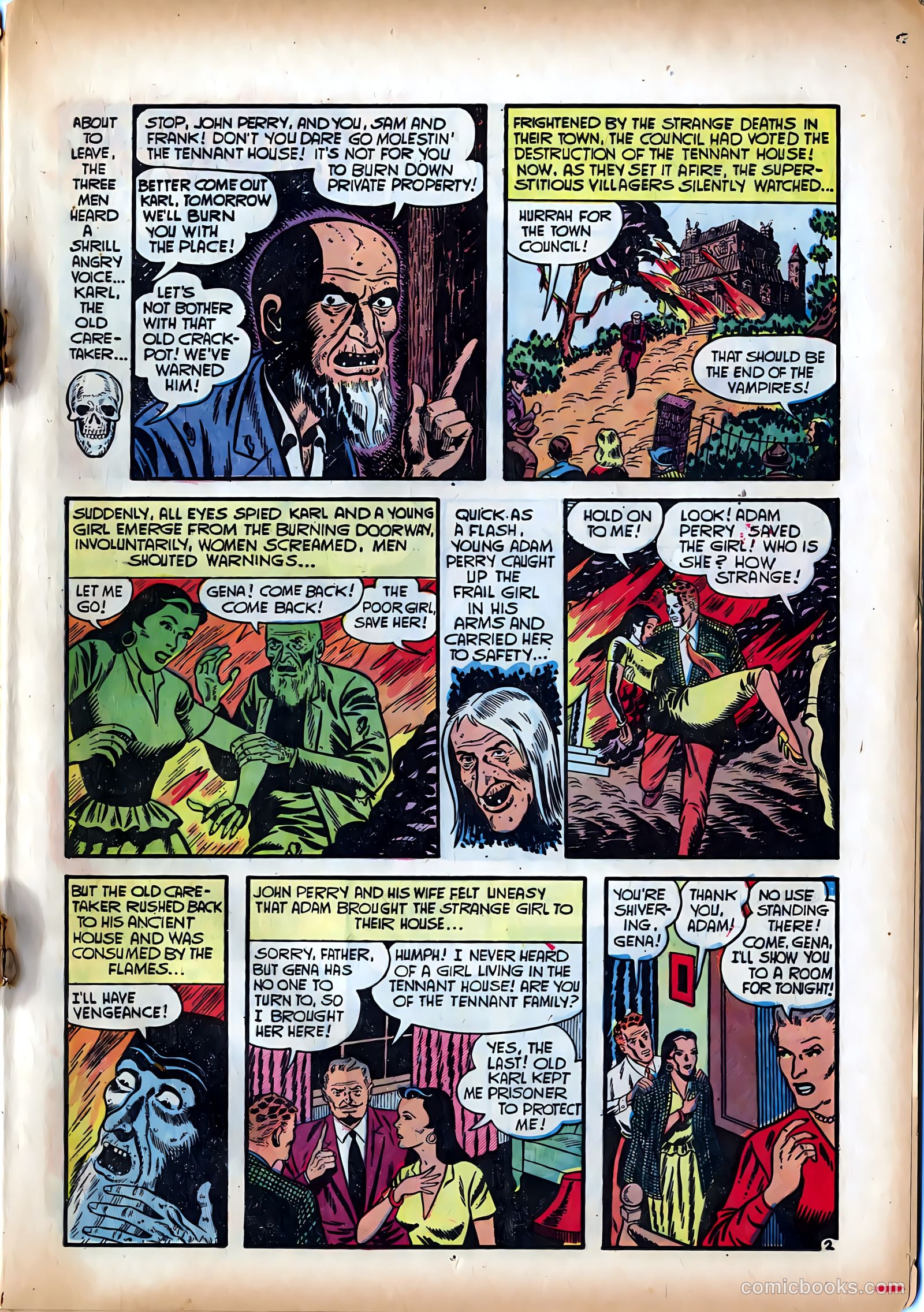 Dark Mysteries #18 (1954) — page 13 of 36