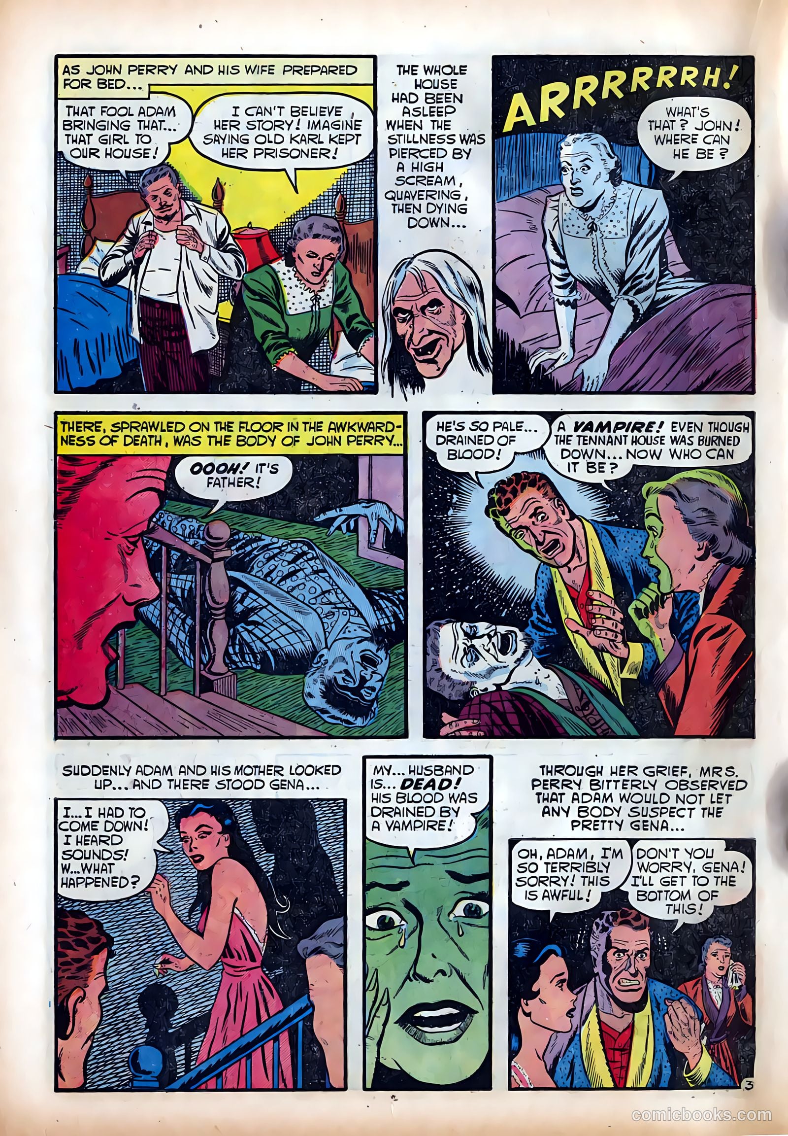Dark Mysteries #18 (1954) — page 14 of 36
