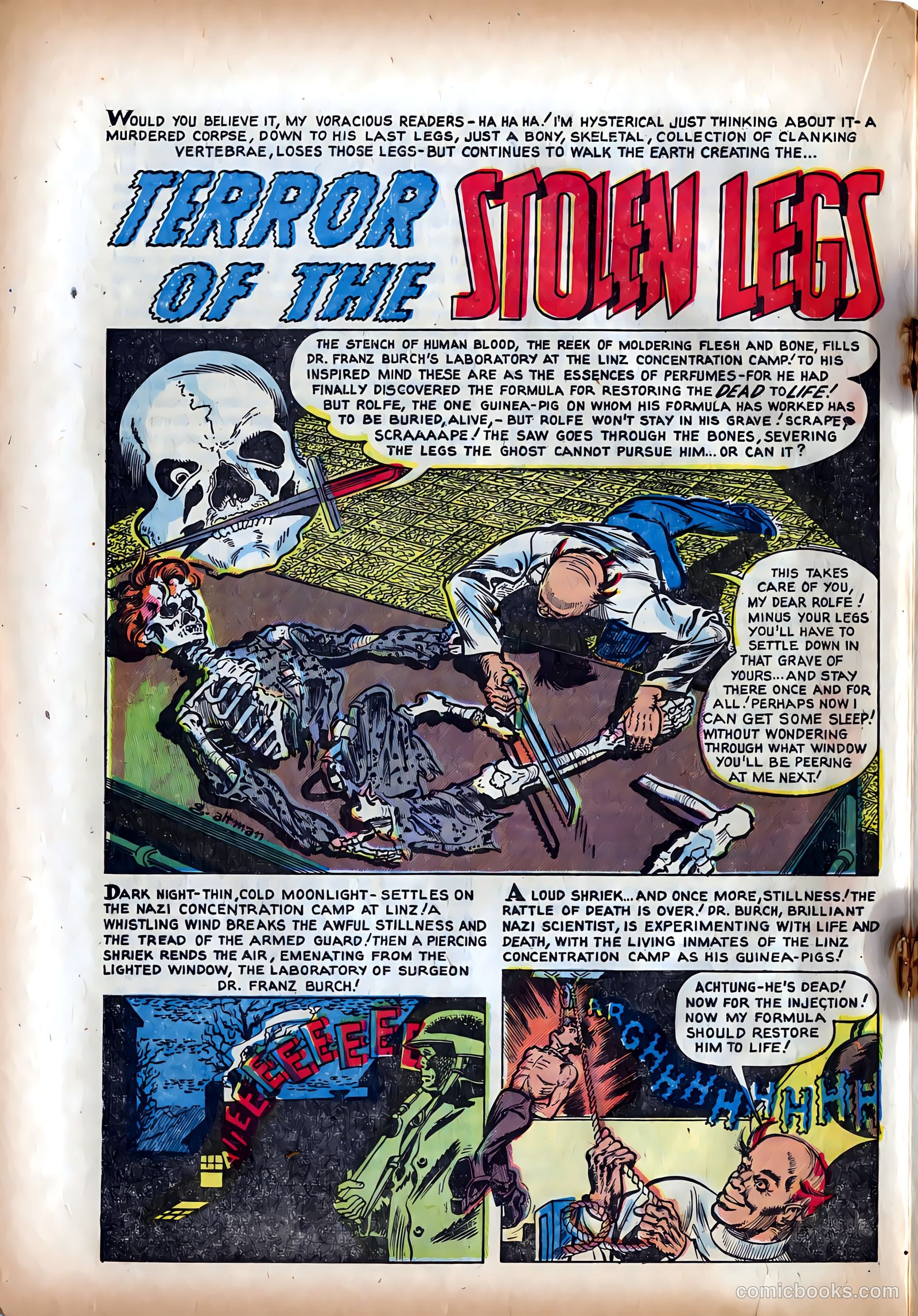 Dark Mysteries #18 (1954) — page 20 of 36