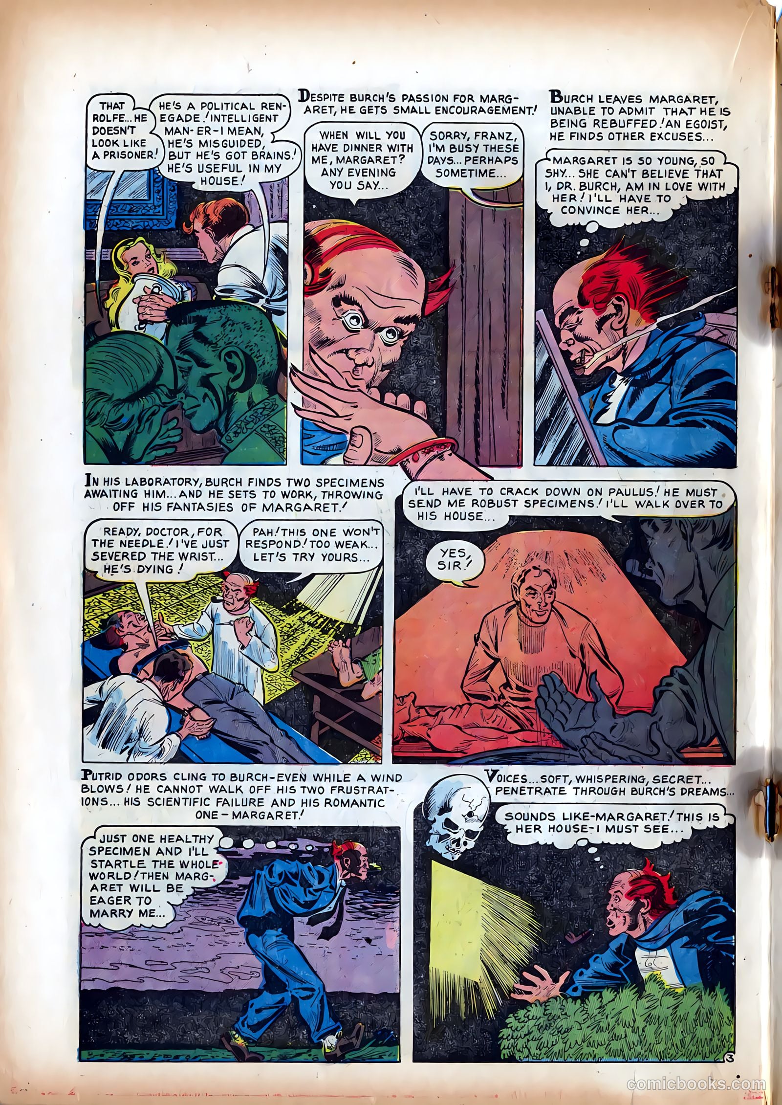 Dark Mysteries #18 (1954) — page 22 of 36