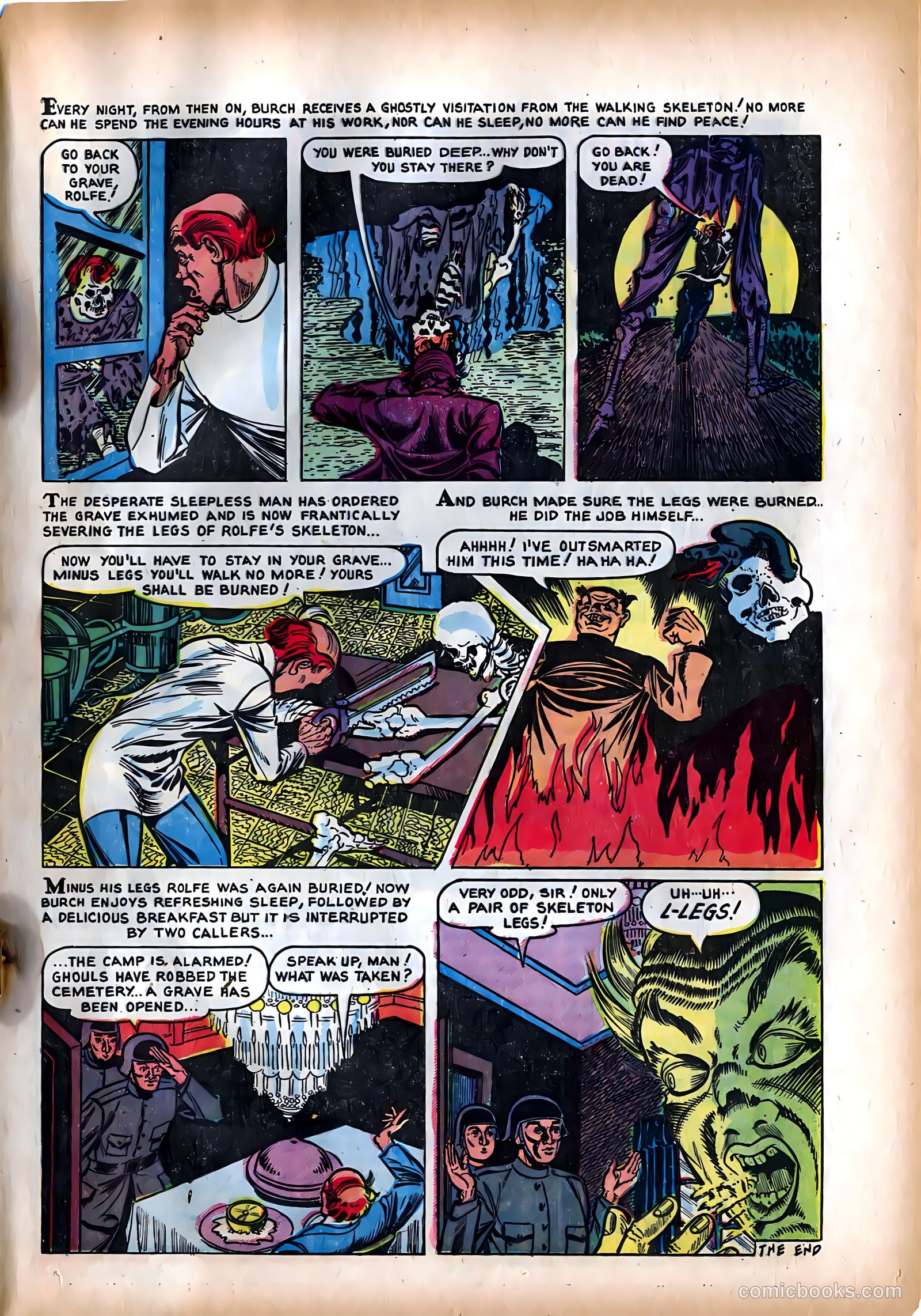 Dark Mysteries #18 (1954) — page 25 of 36