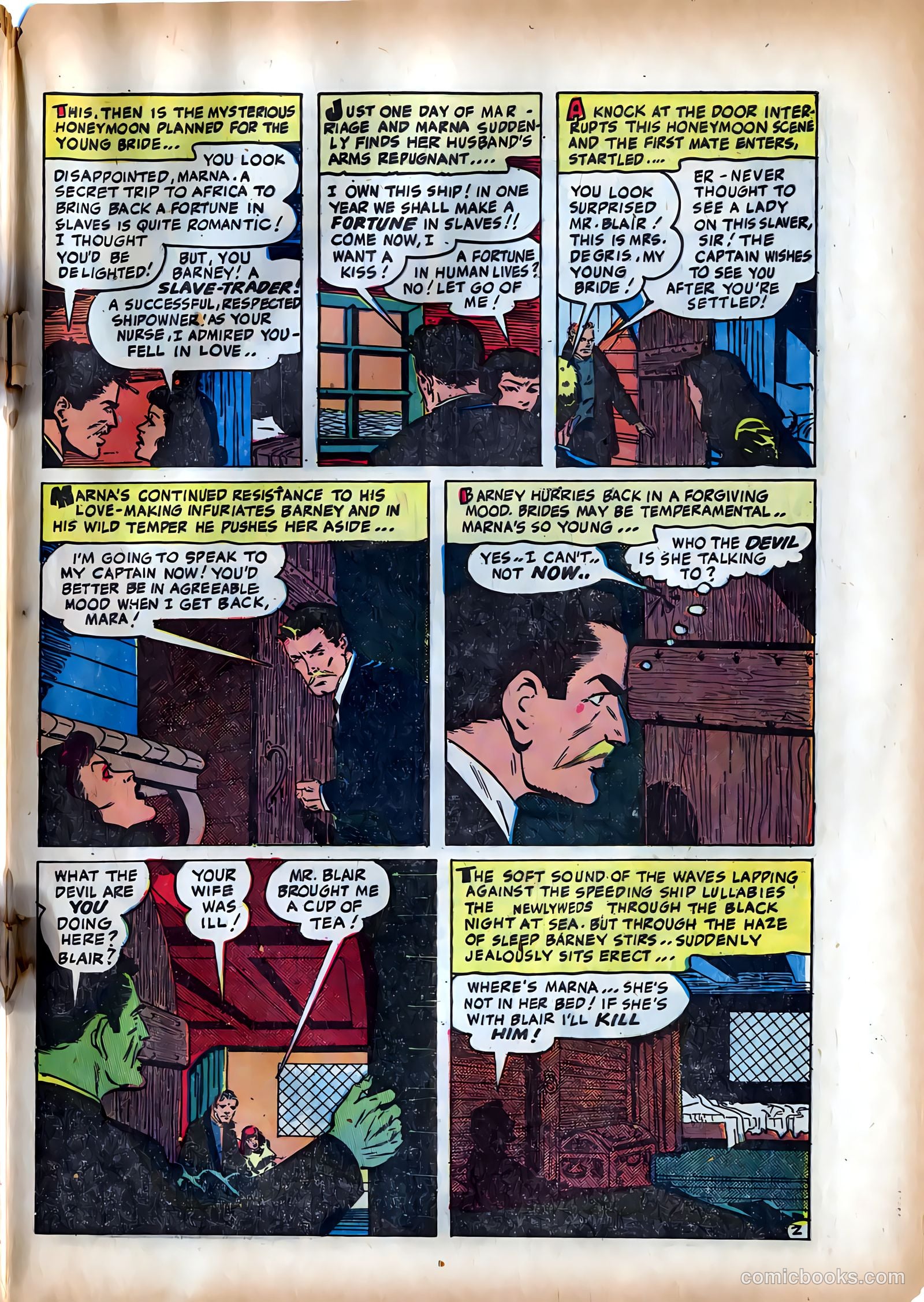 Dark Mysteries #18 (1954) — page 29 of 36