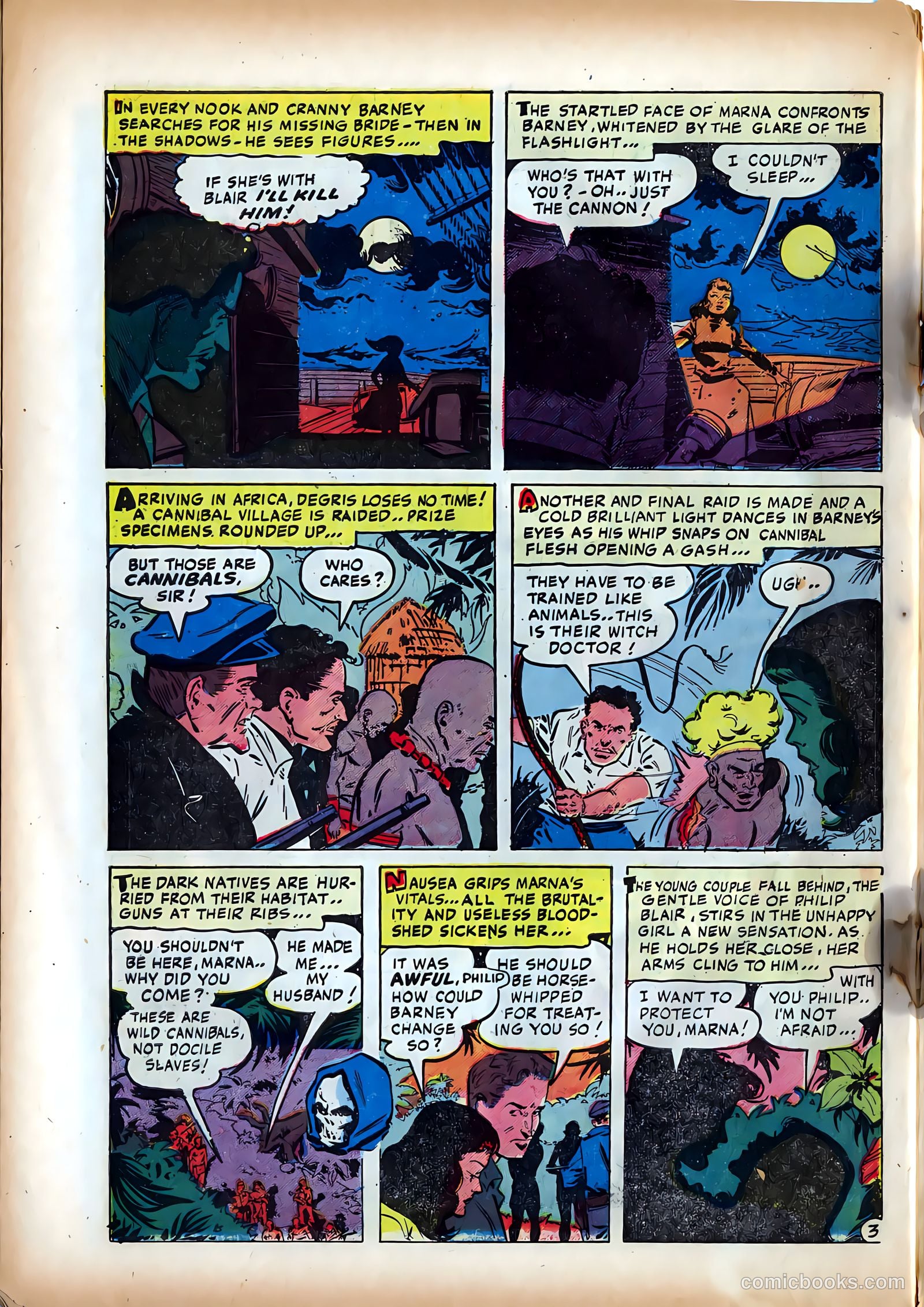Dark Mysteries #18 (1954) — page 30 of 36