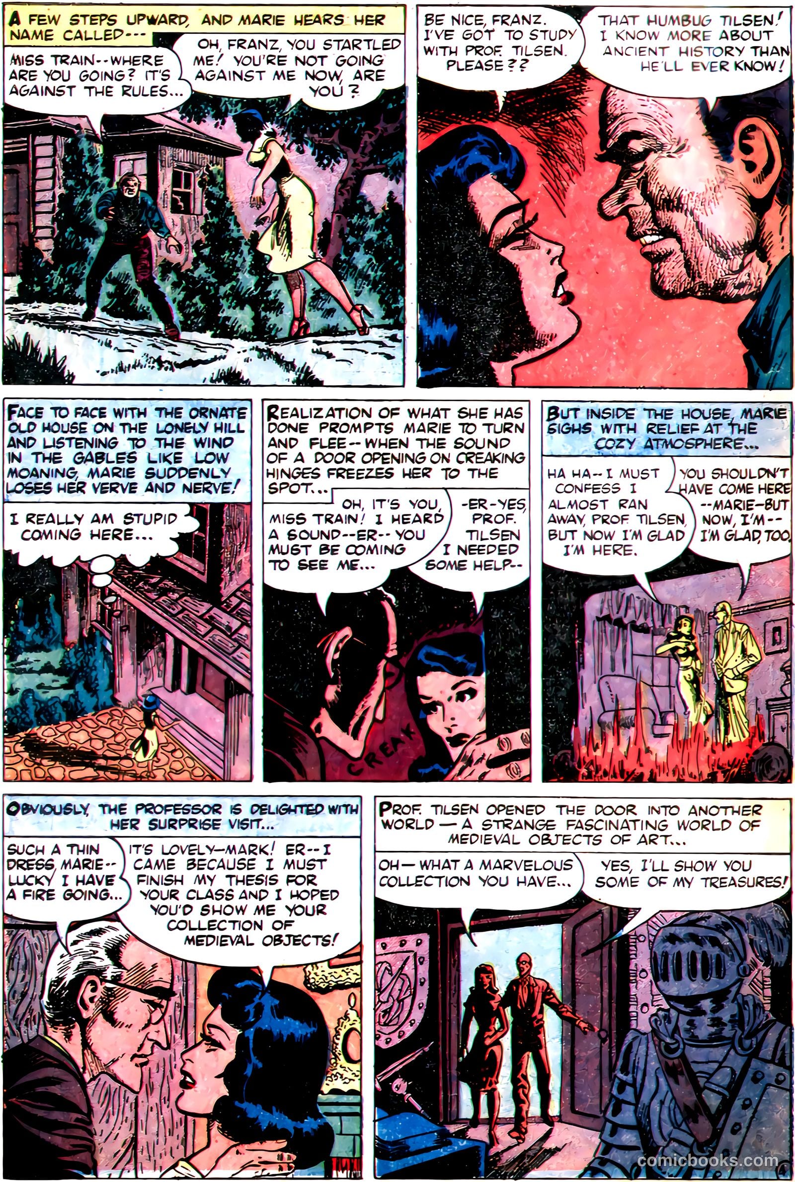 Dark Mysteries #19 (1954) — page 6 of 36